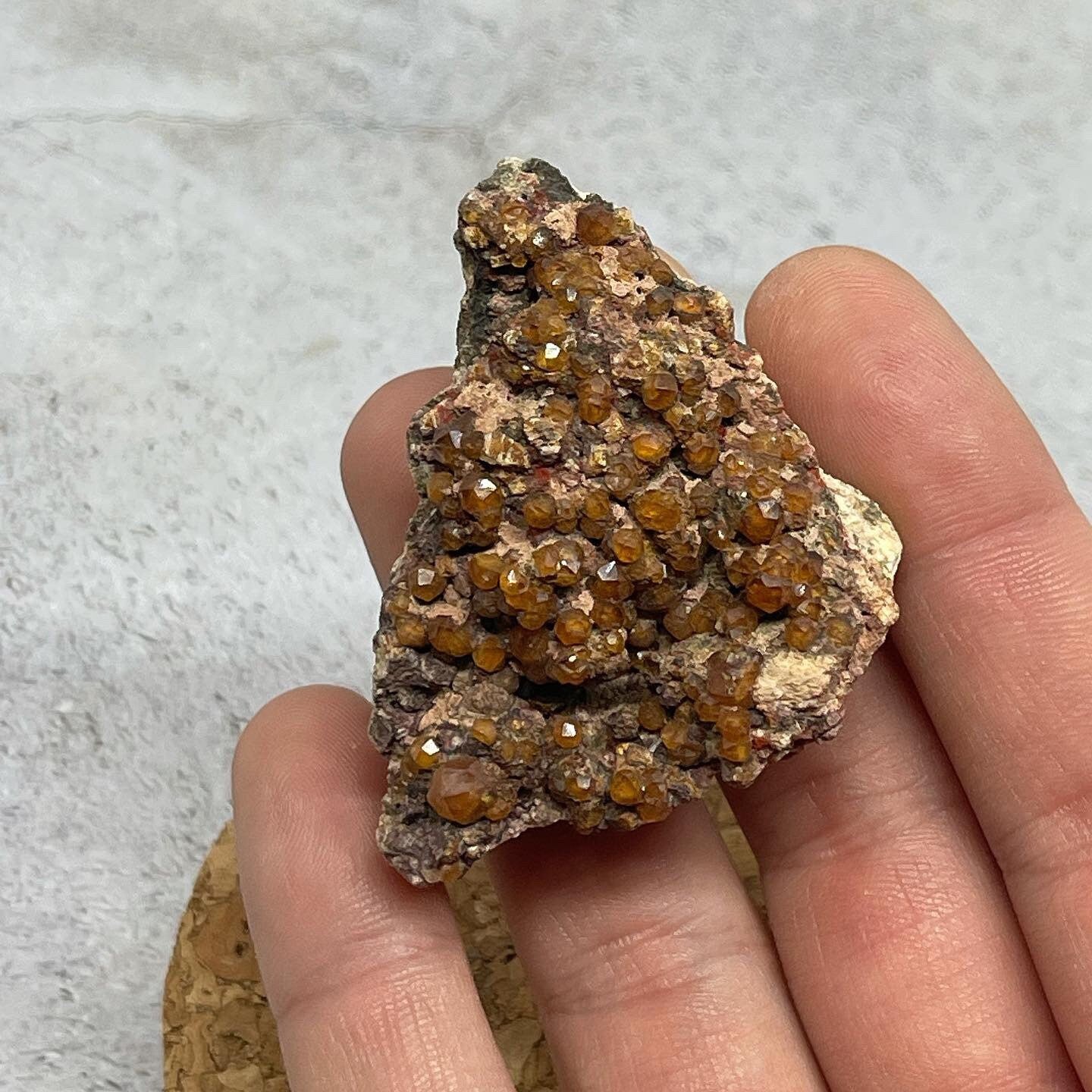 Spessartine Garnet Crystal