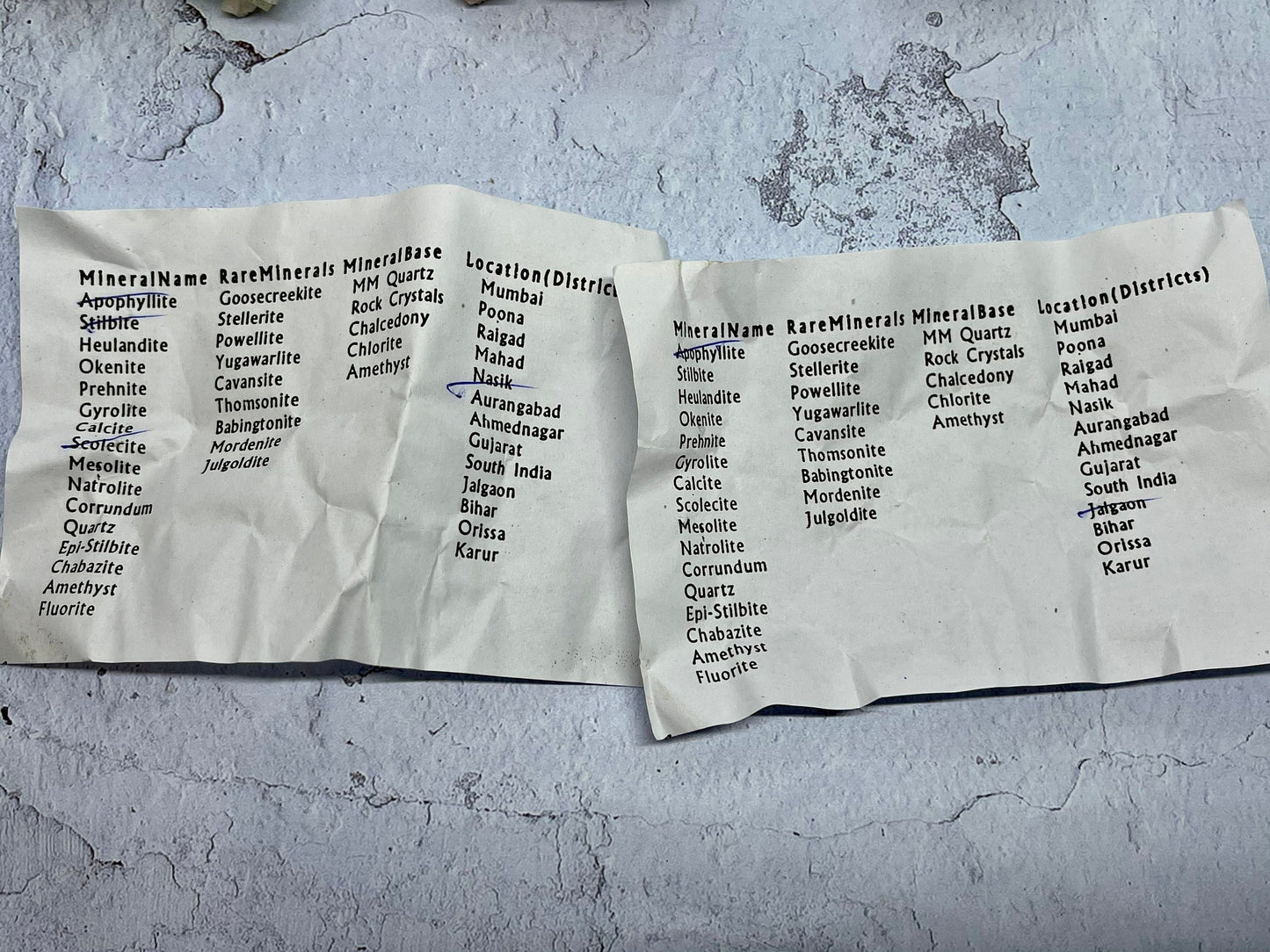 Zeolite Minerals ~ Apophyllite ~ Prehnite ~ Corrumdum etc.