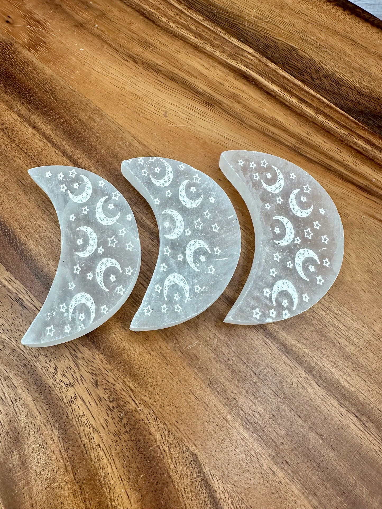 Selenite Moon Satin Spar