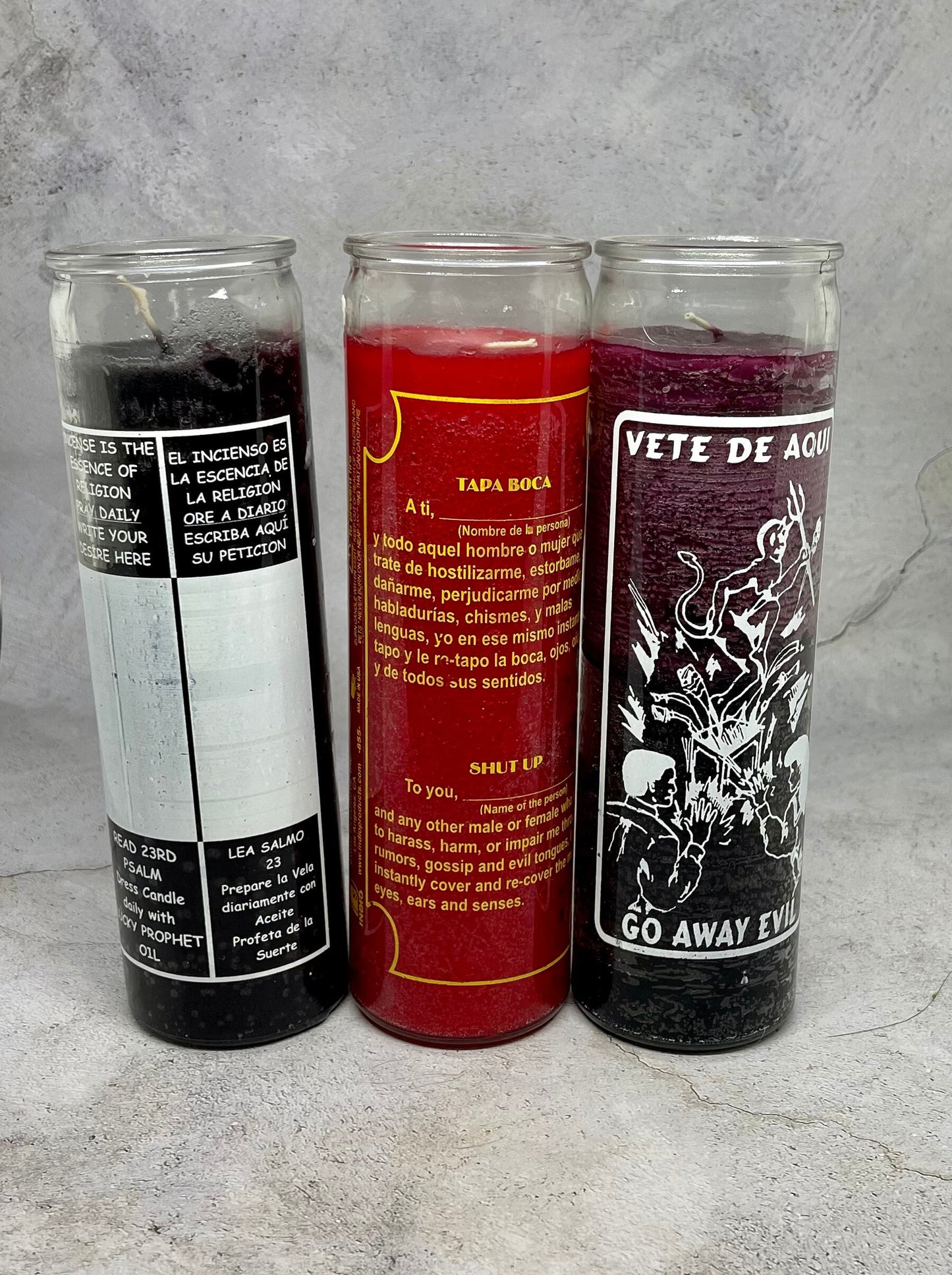 7 Day Fixed Glass Candle