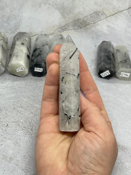 Tourmaline Quartz Point