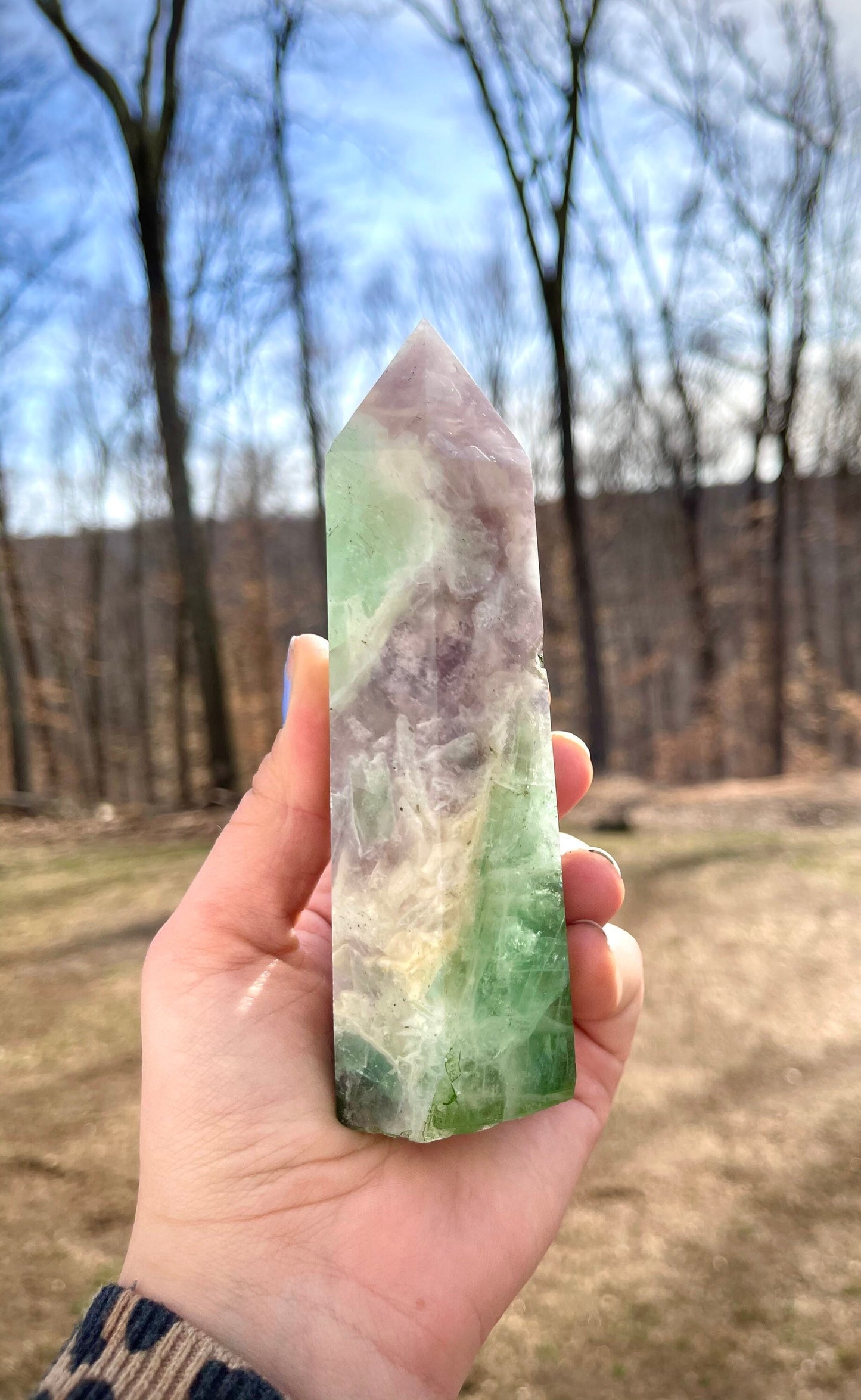 Large Fluorite Point