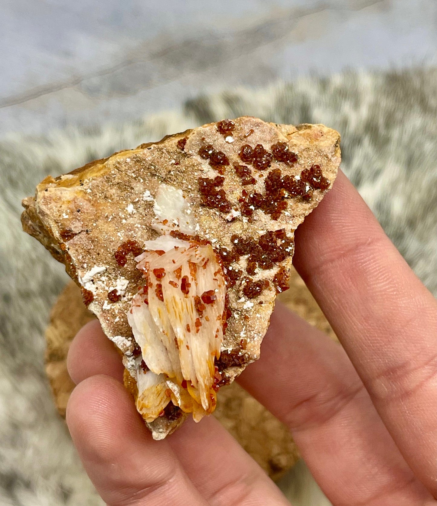 Vanadinite and Barite