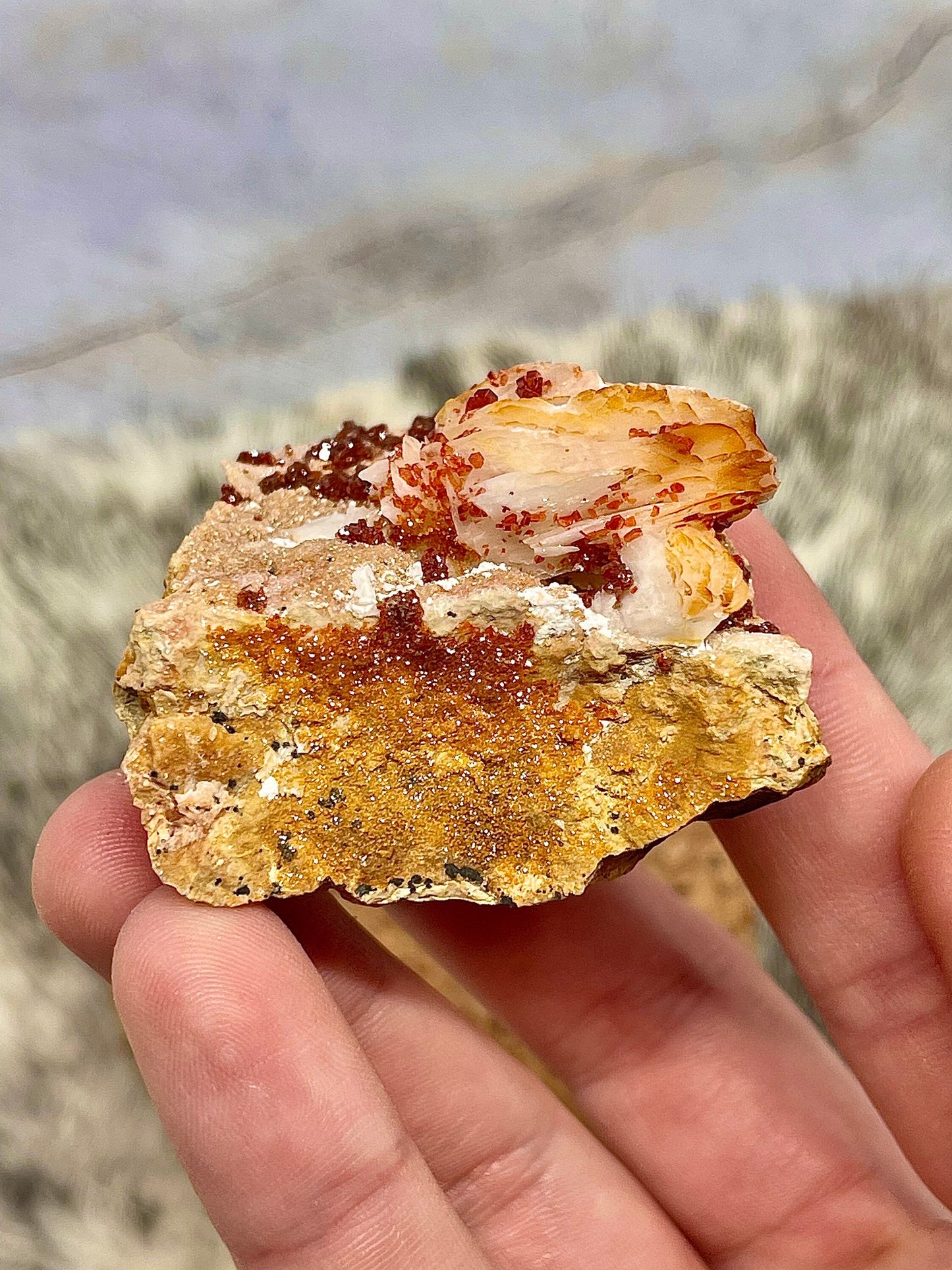 Vanadinite and Barite