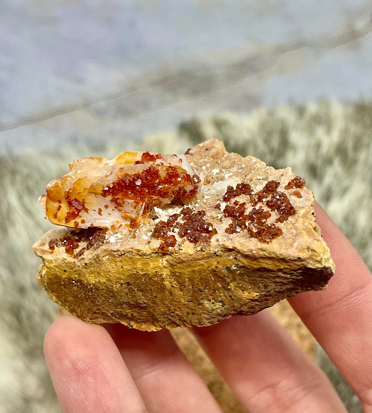 Vanadinite and Barite