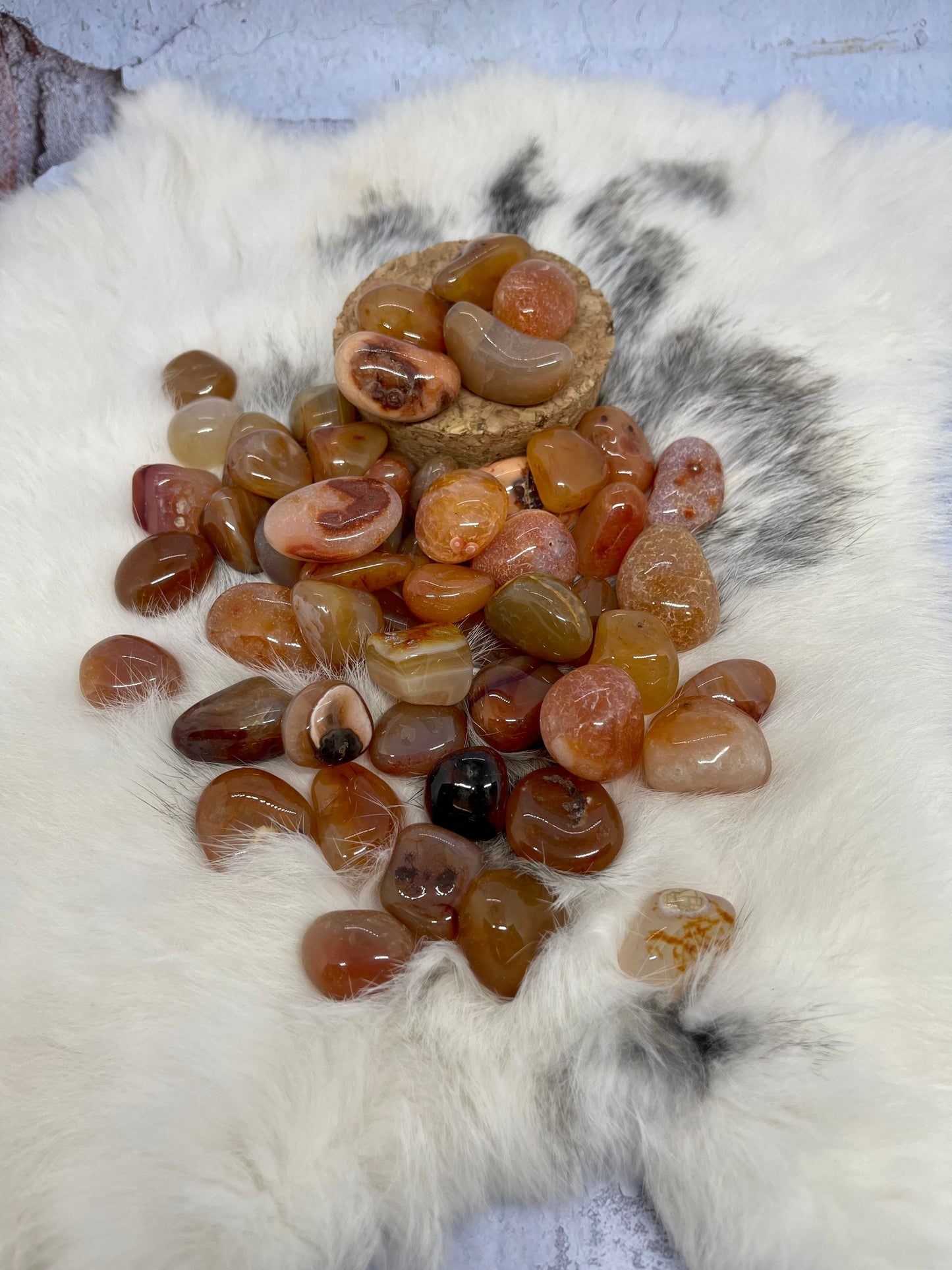 Tumbled Carnelian