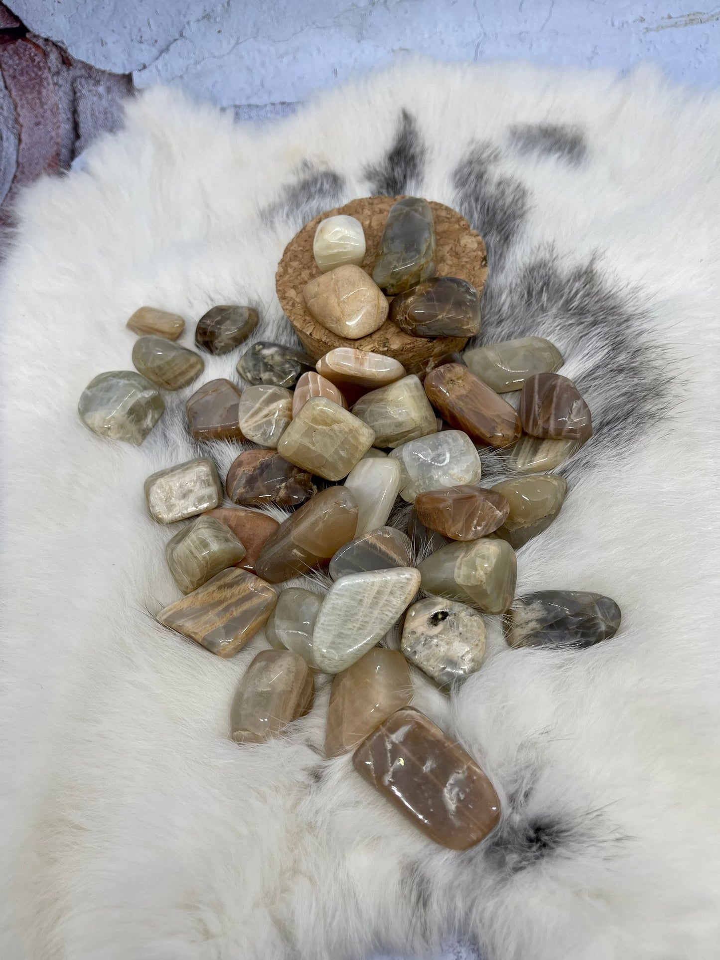 Tumbled Moonstone