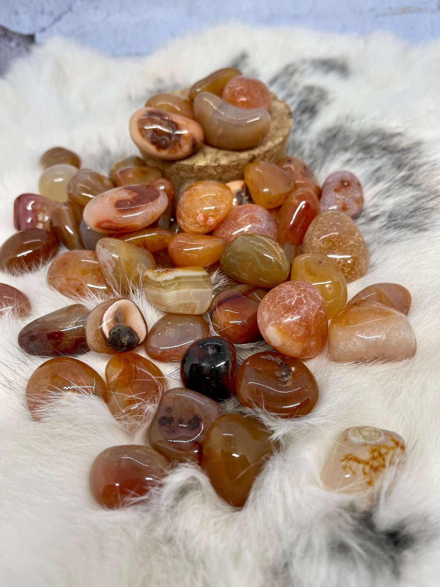 Tumbled Carnelian