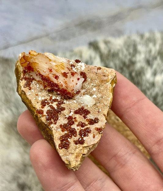 Vanadinite and Barite