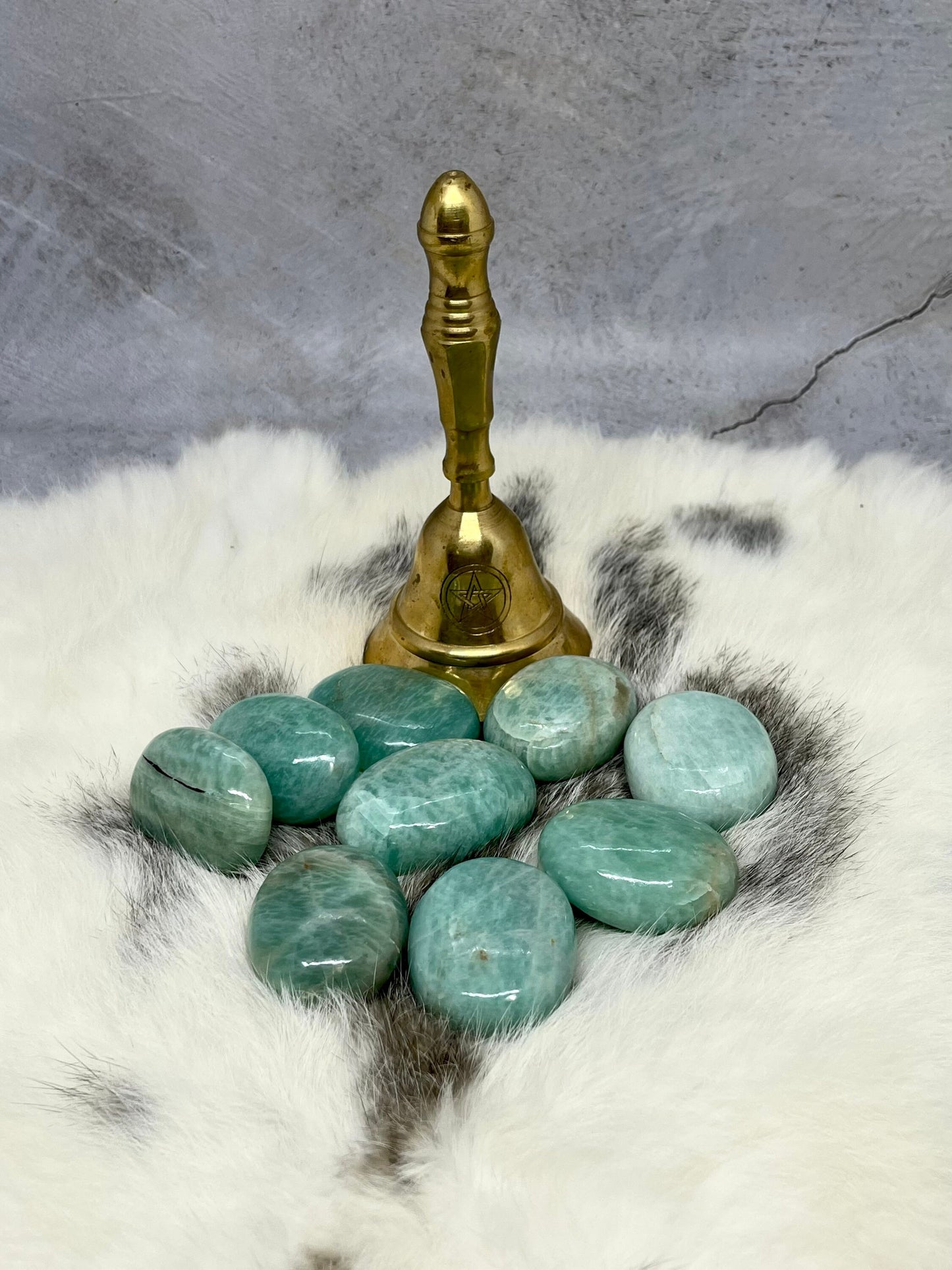 Amazonite Palmstones ~ Amazonite Gallet ~ Amazonite Soapstones