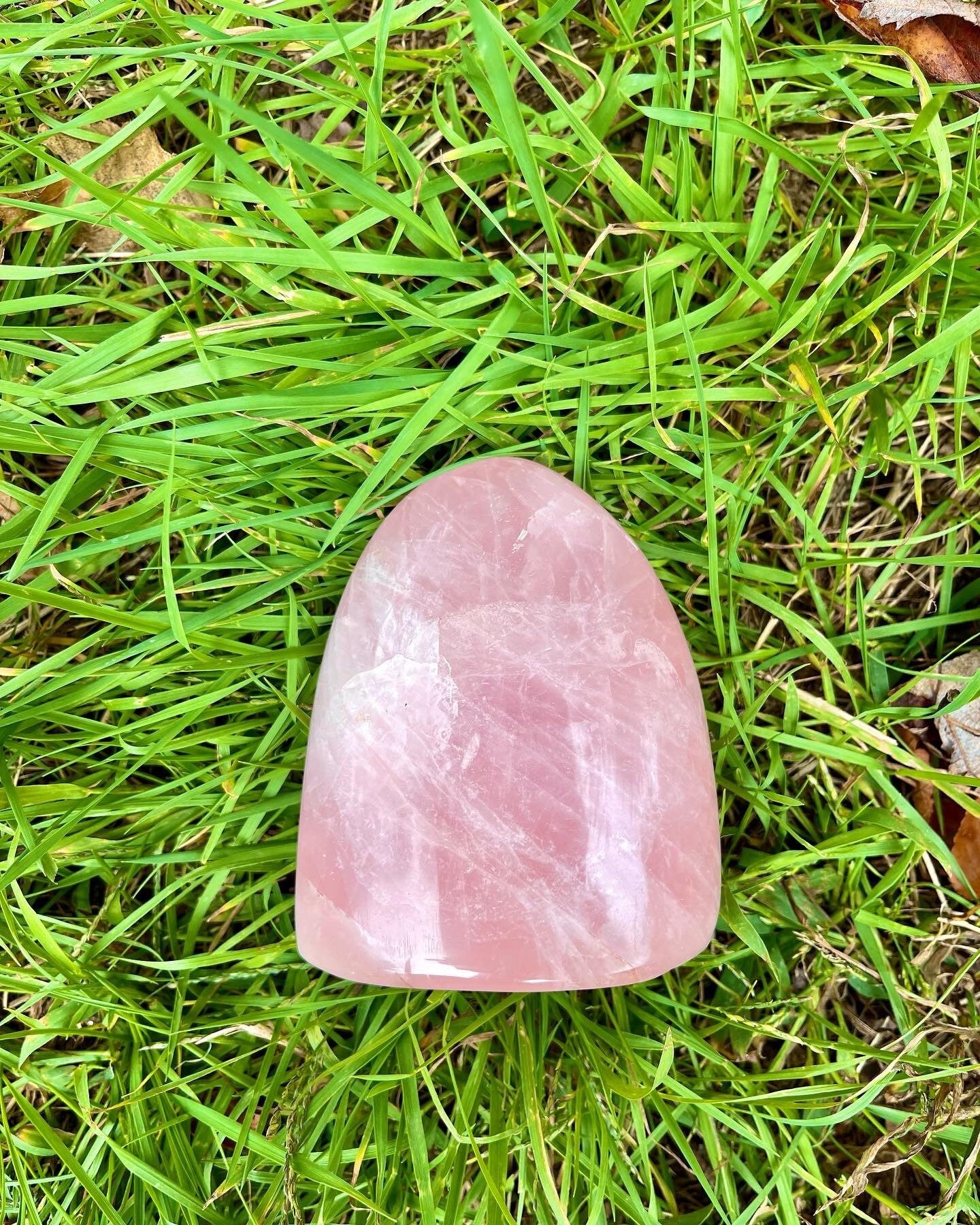 Rose Quartz Freeform 3”