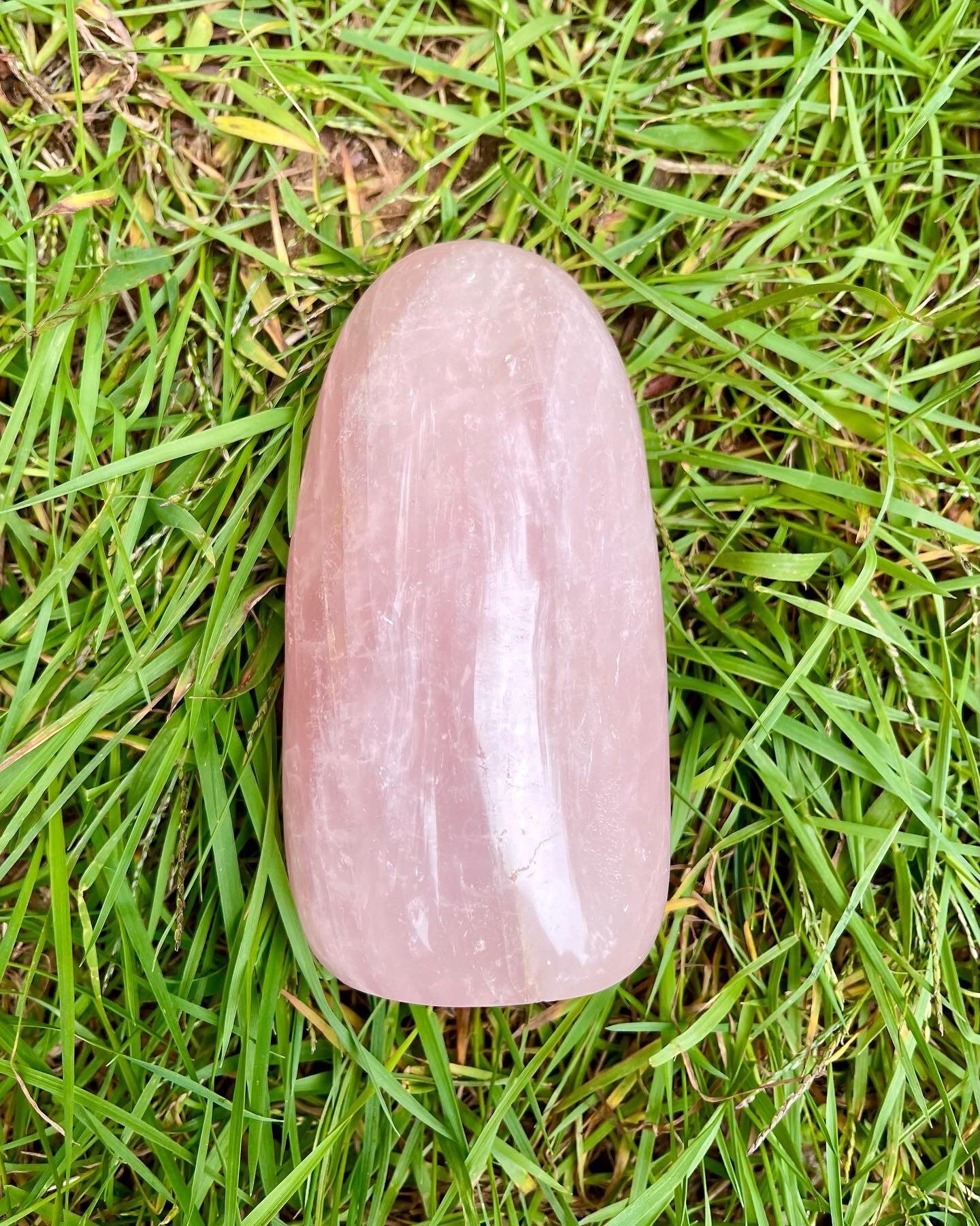 Rose Quartz Freeform 4”