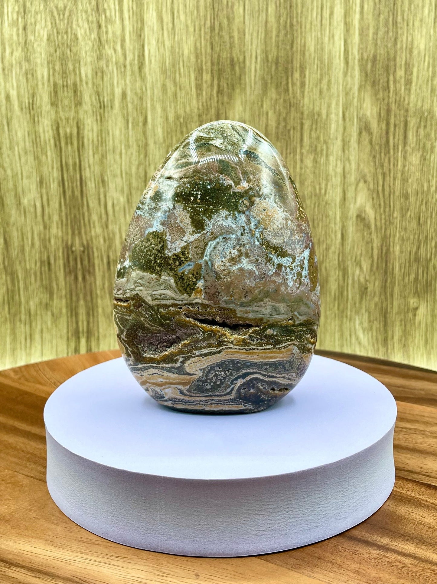 Large Ocean Jasper Freeform Druzy