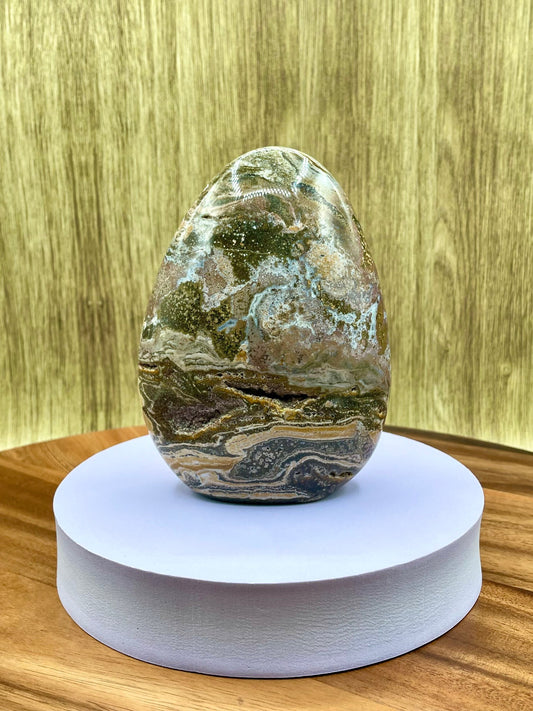 Large Ocean Jasper Freeform Druzy