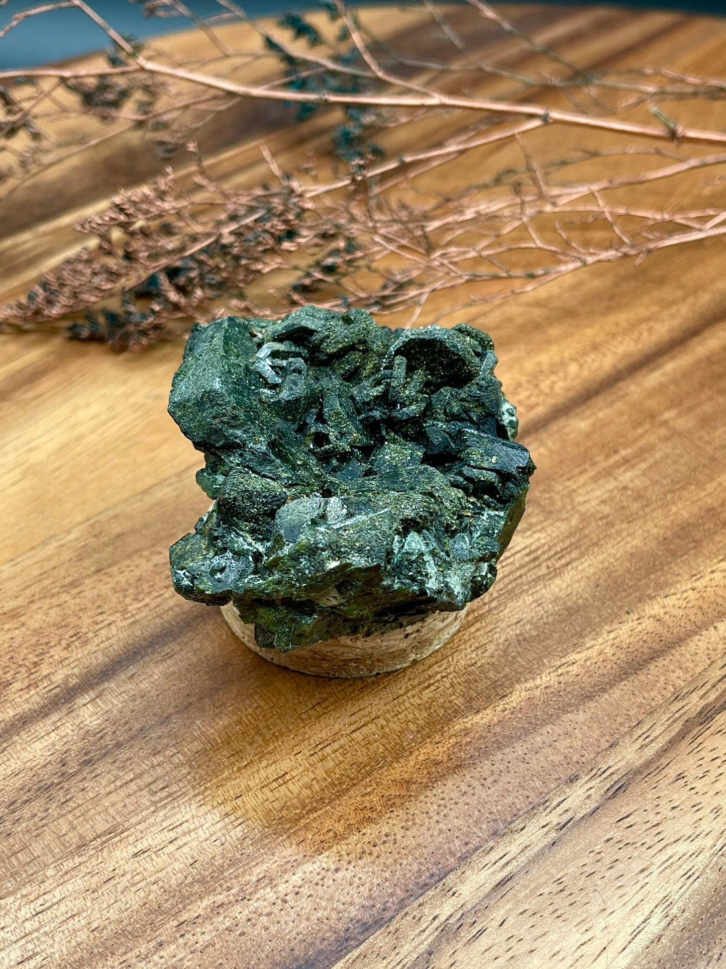 Magnetite and Epidote