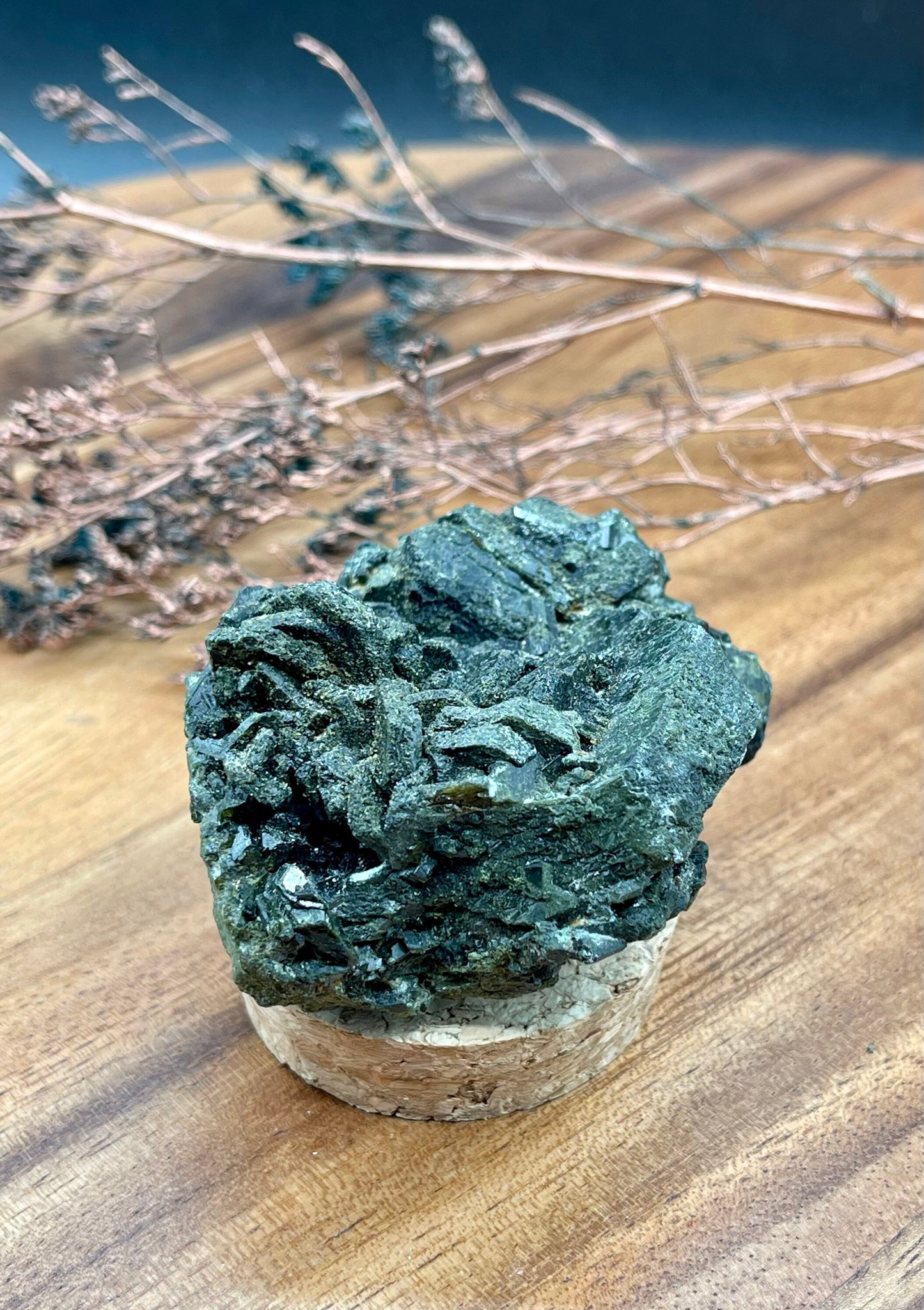 Magnetite and Epidote