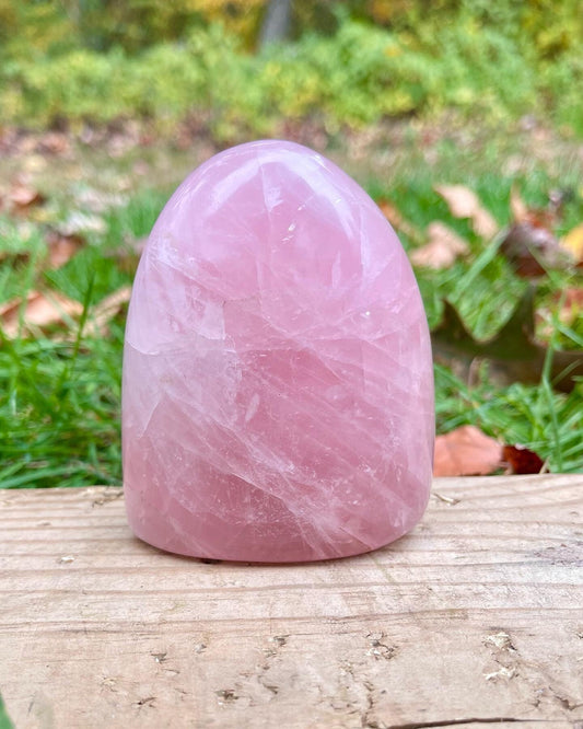 Rose Quartz Freeform 3”