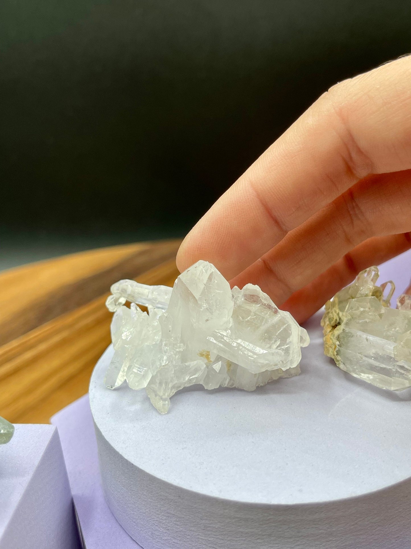 One Chlorite Quartz Phantom Clusters