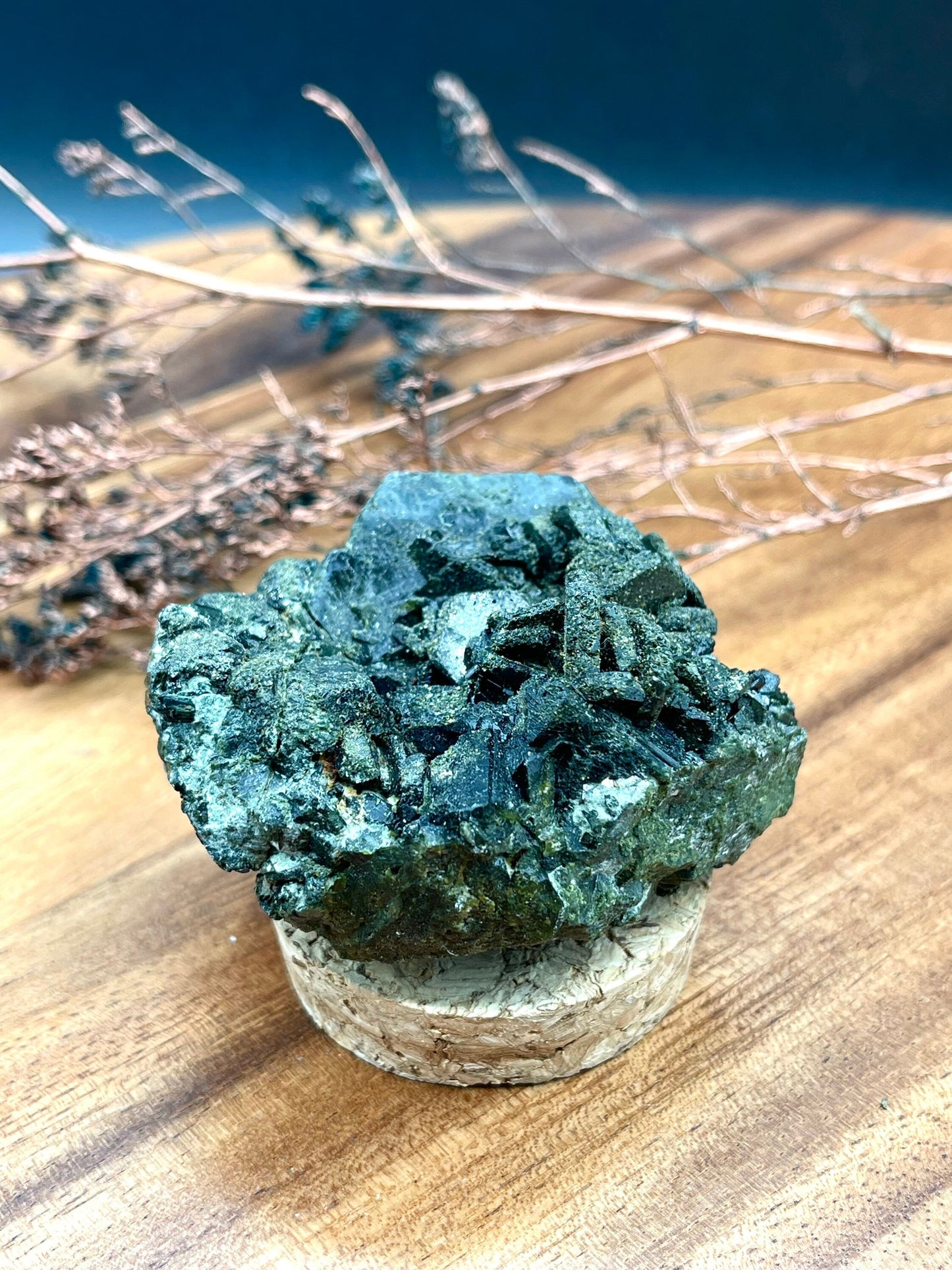 Magnetite and Epidote