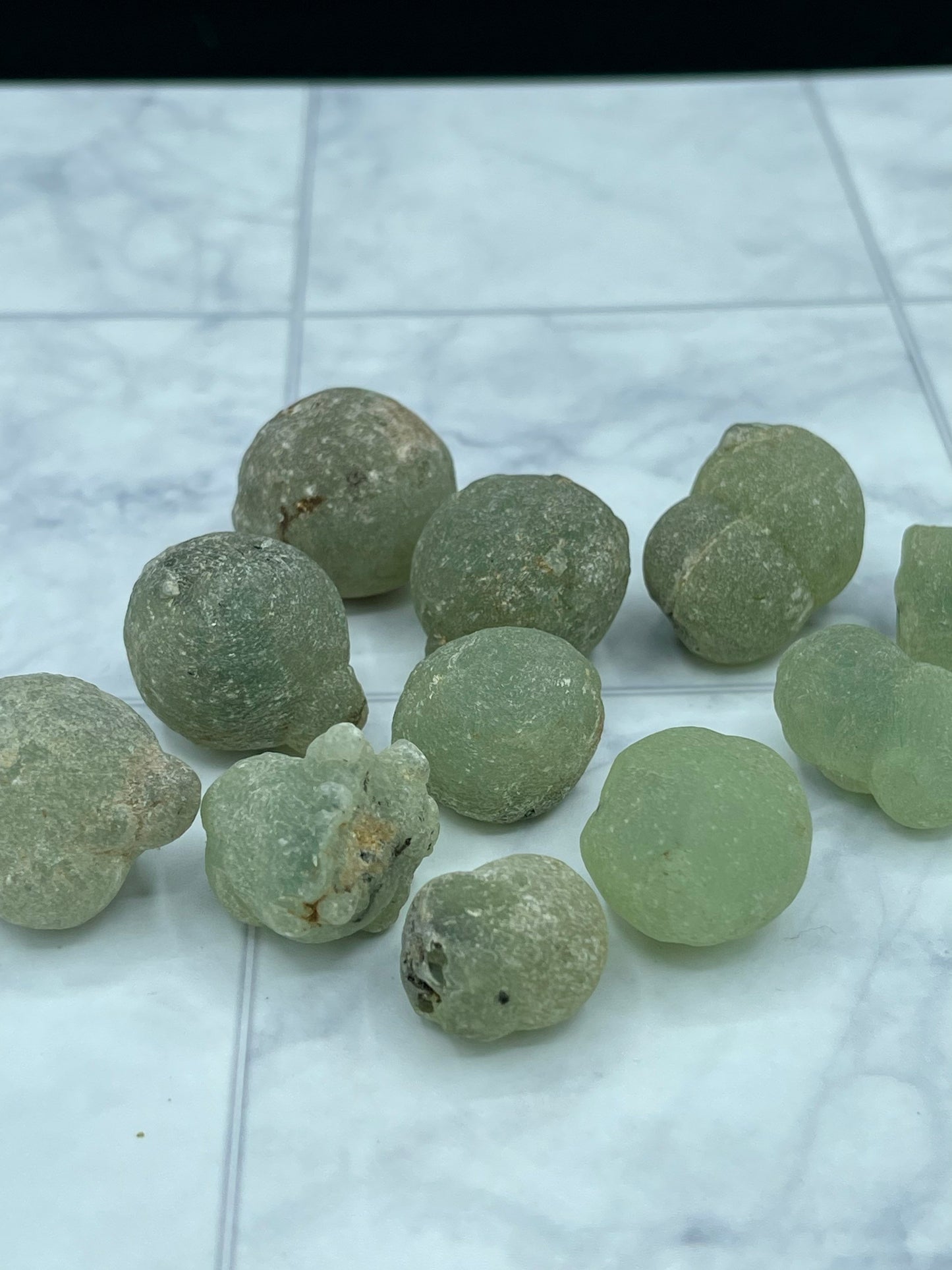 Prehnite Globular Spheres ONE