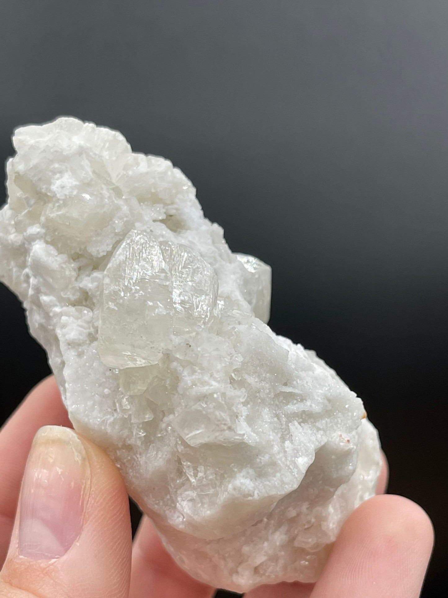 Danburite Cluster Matrix