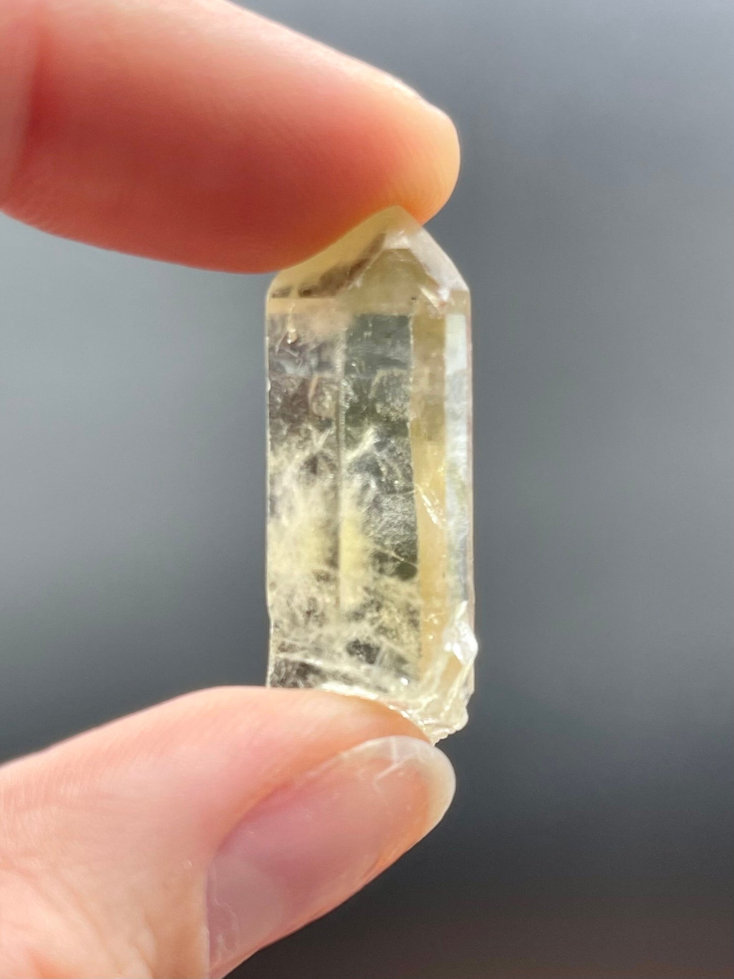 Natural Citrine Point