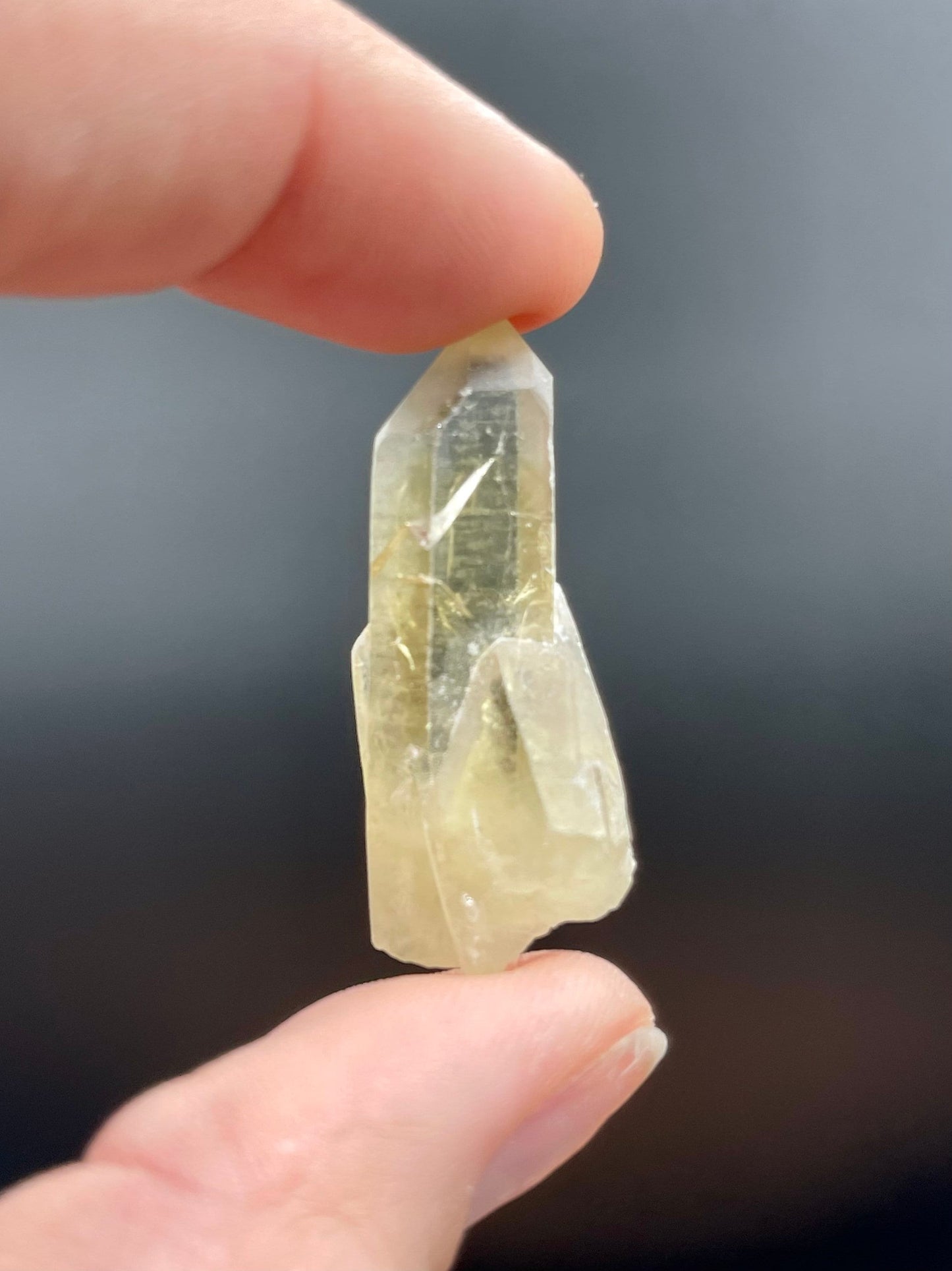 Natural Citrine Point