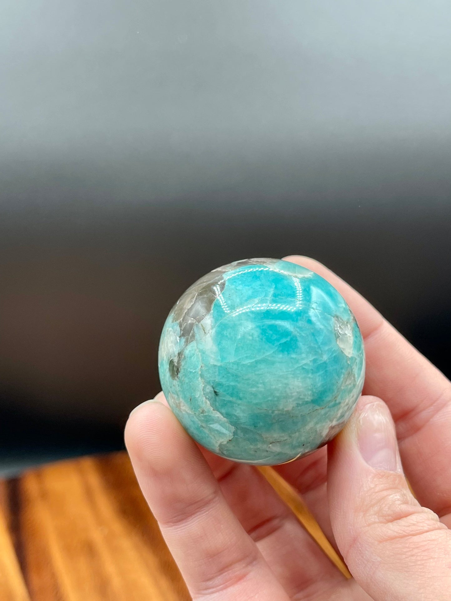 Amazonite Sphere ~ Amazonstone