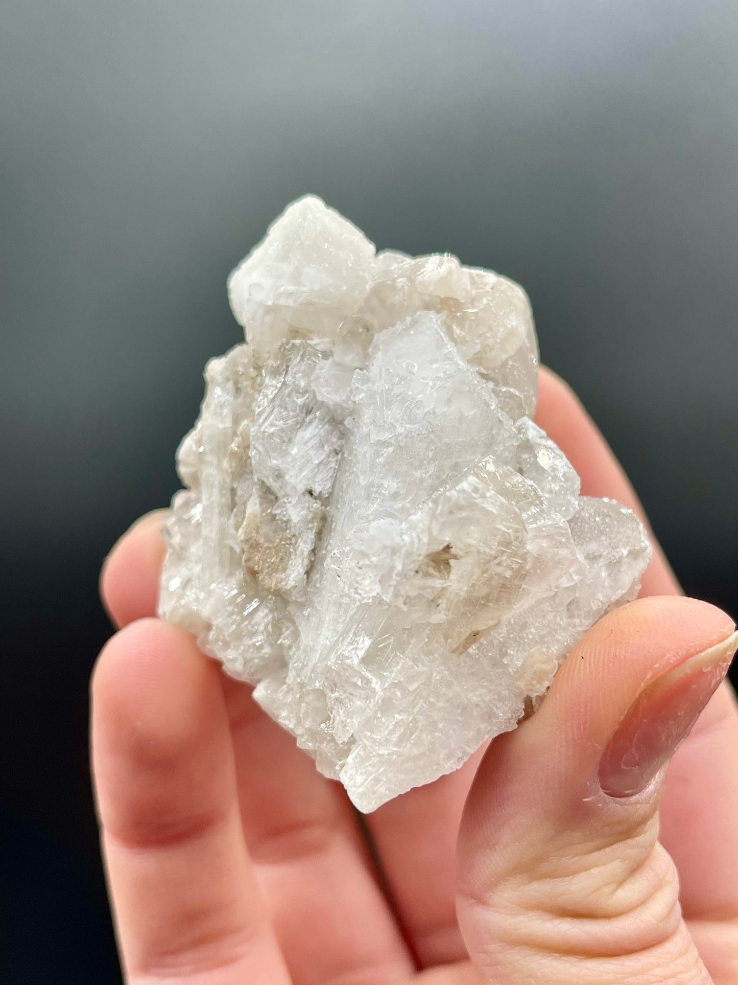 Sparkly Danburite Cluster Matrix