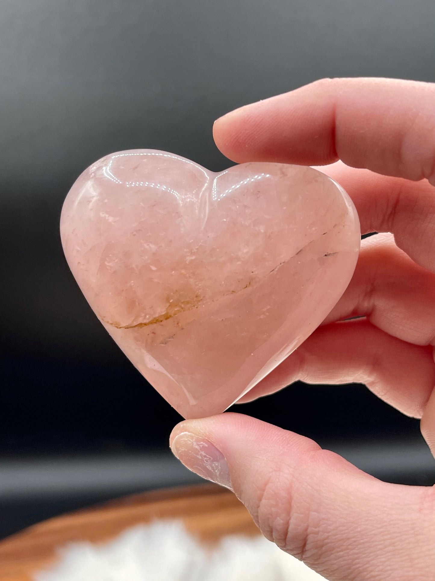 Rose Quartz Hearts