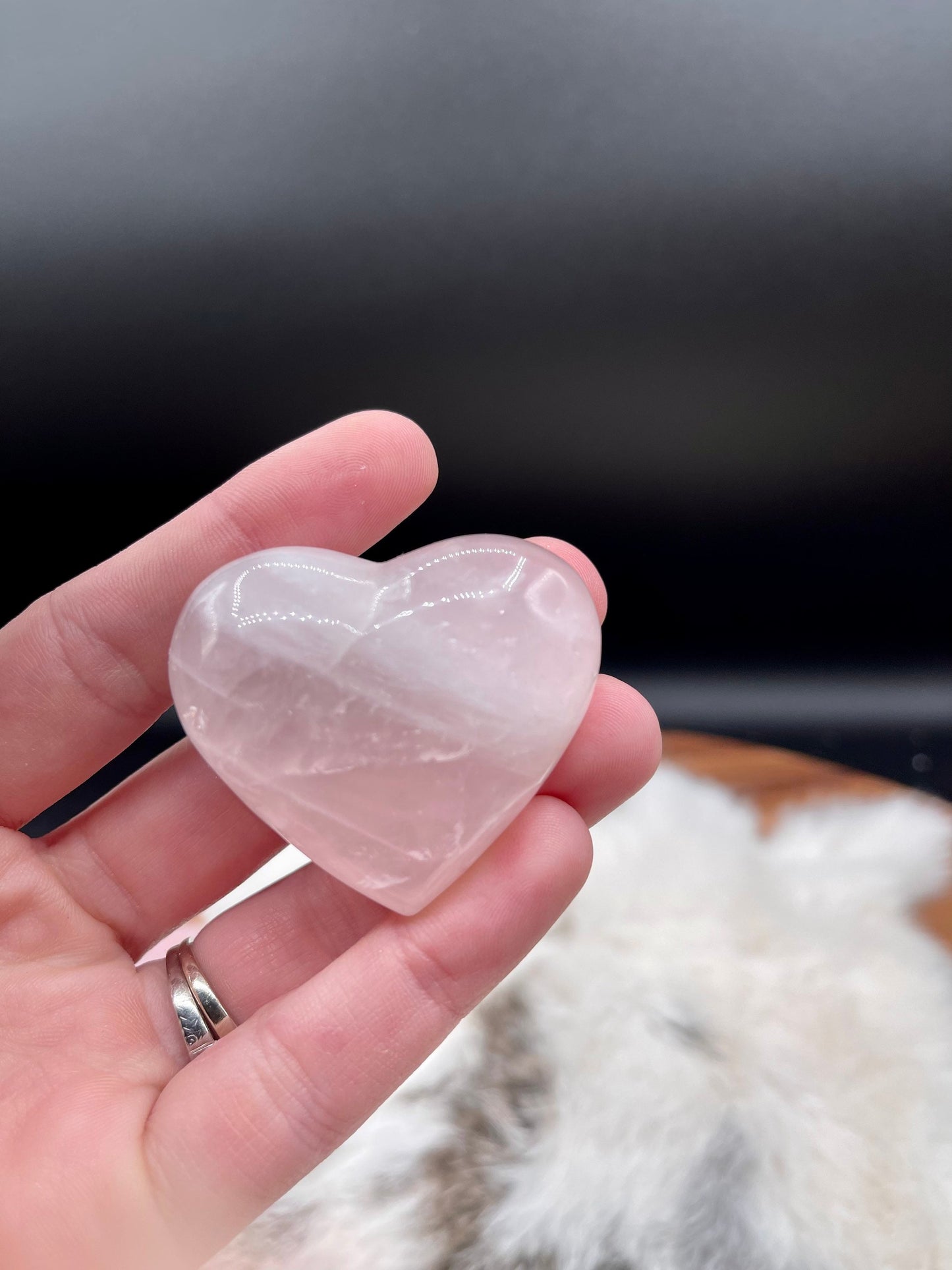 Rose Quartz Hearts