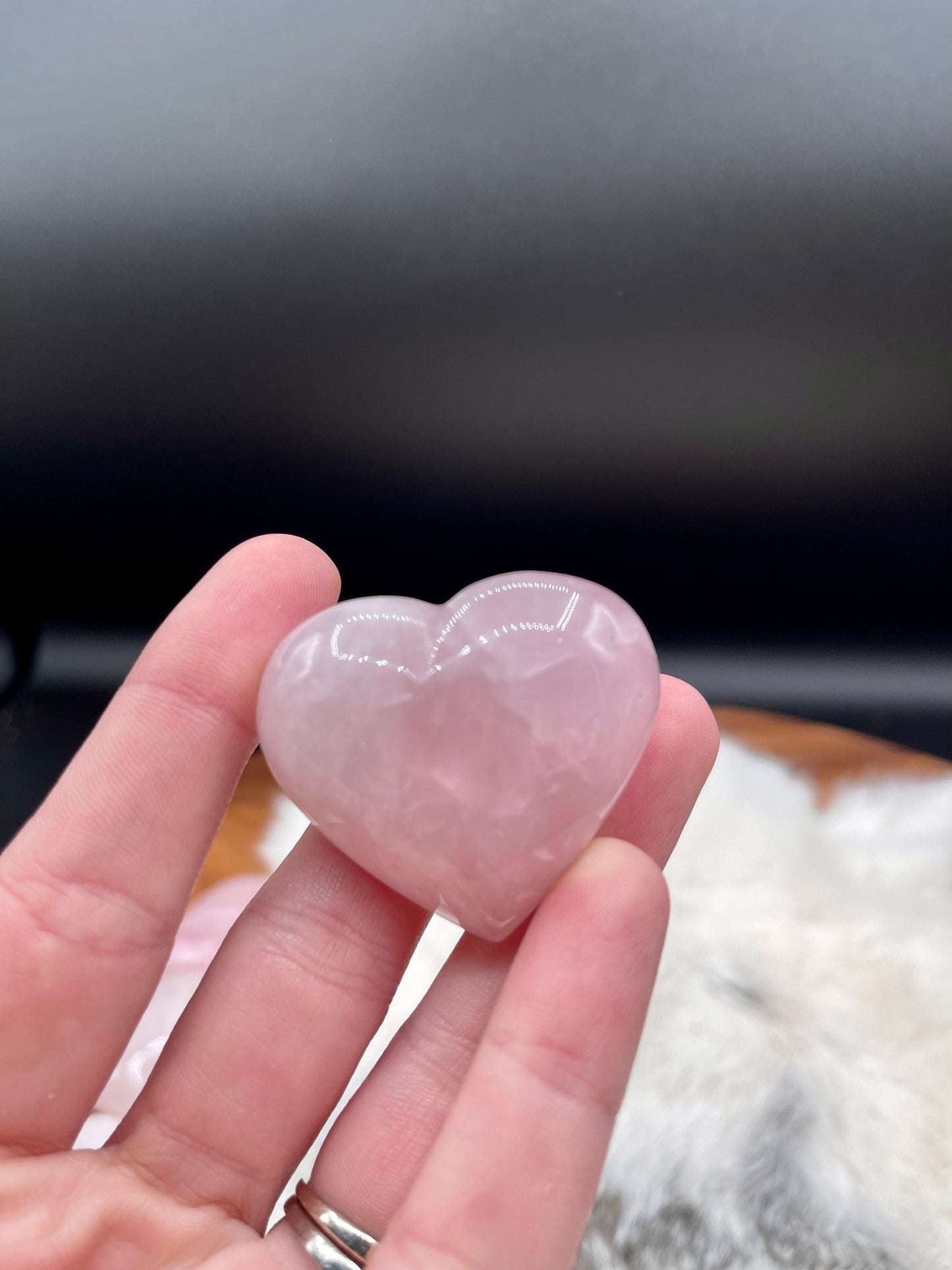 Rose Quartz Hearts