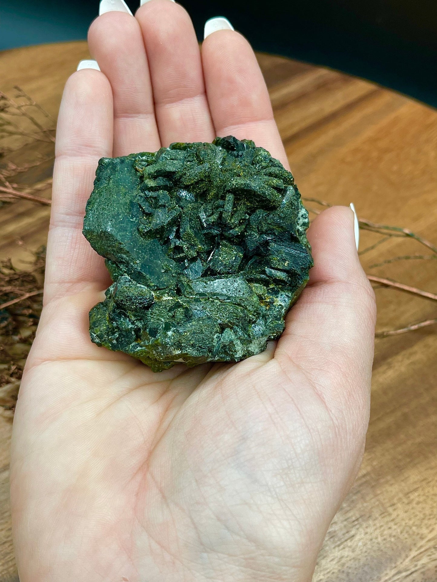 Magnetite and Epidote