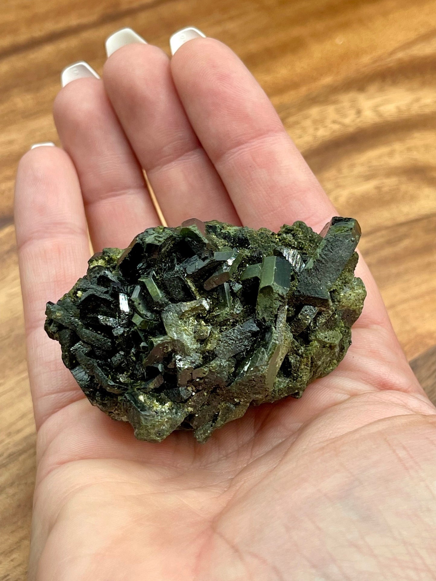 Magnetite and Epidote