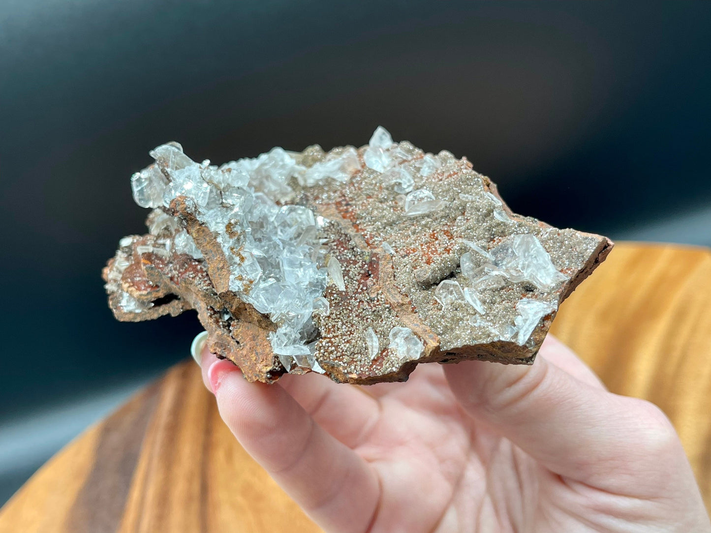 Exquisite White Calcite and mixed minerals ~ Natural Specimen