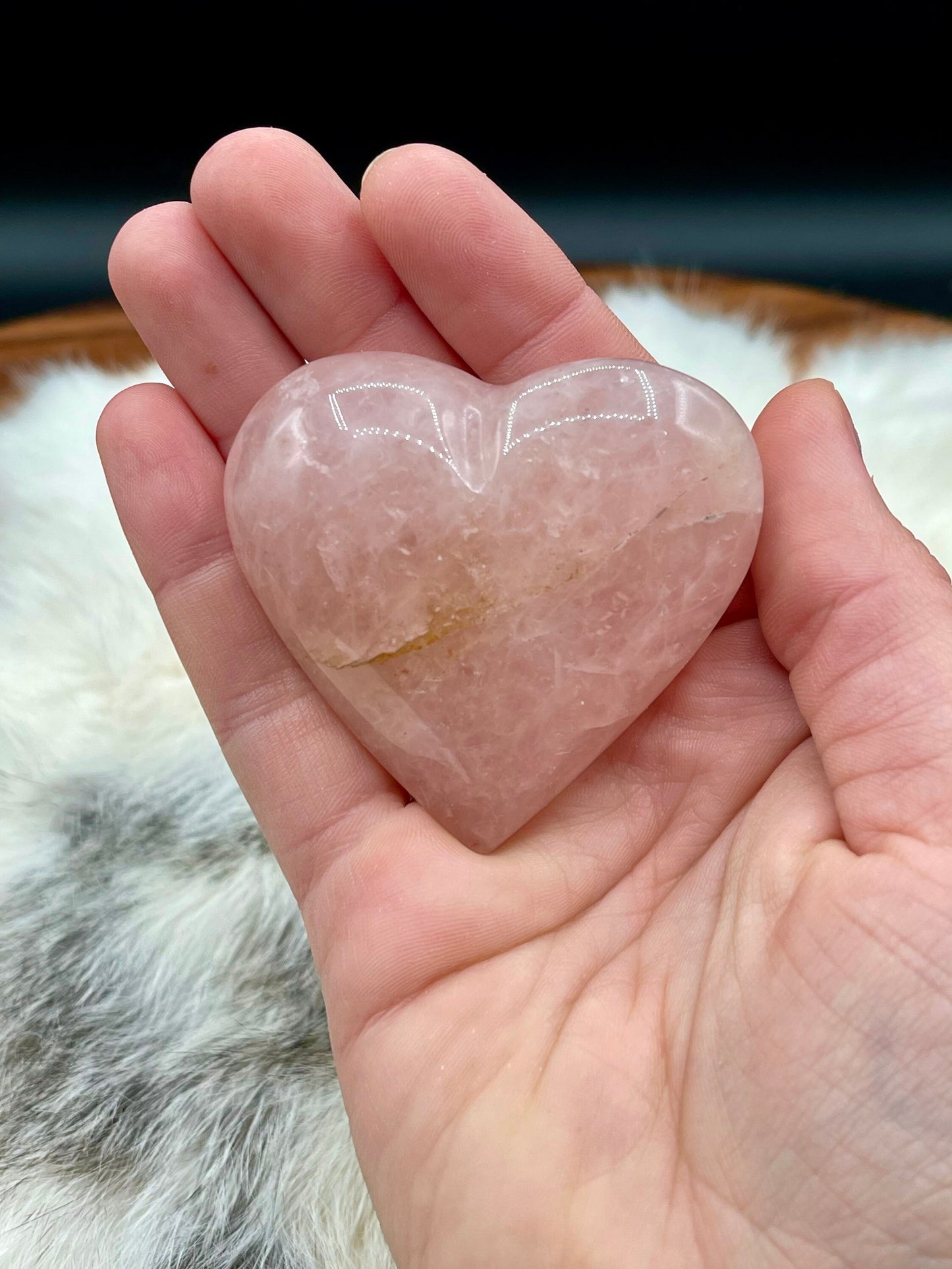 Rose Quartz Hearts