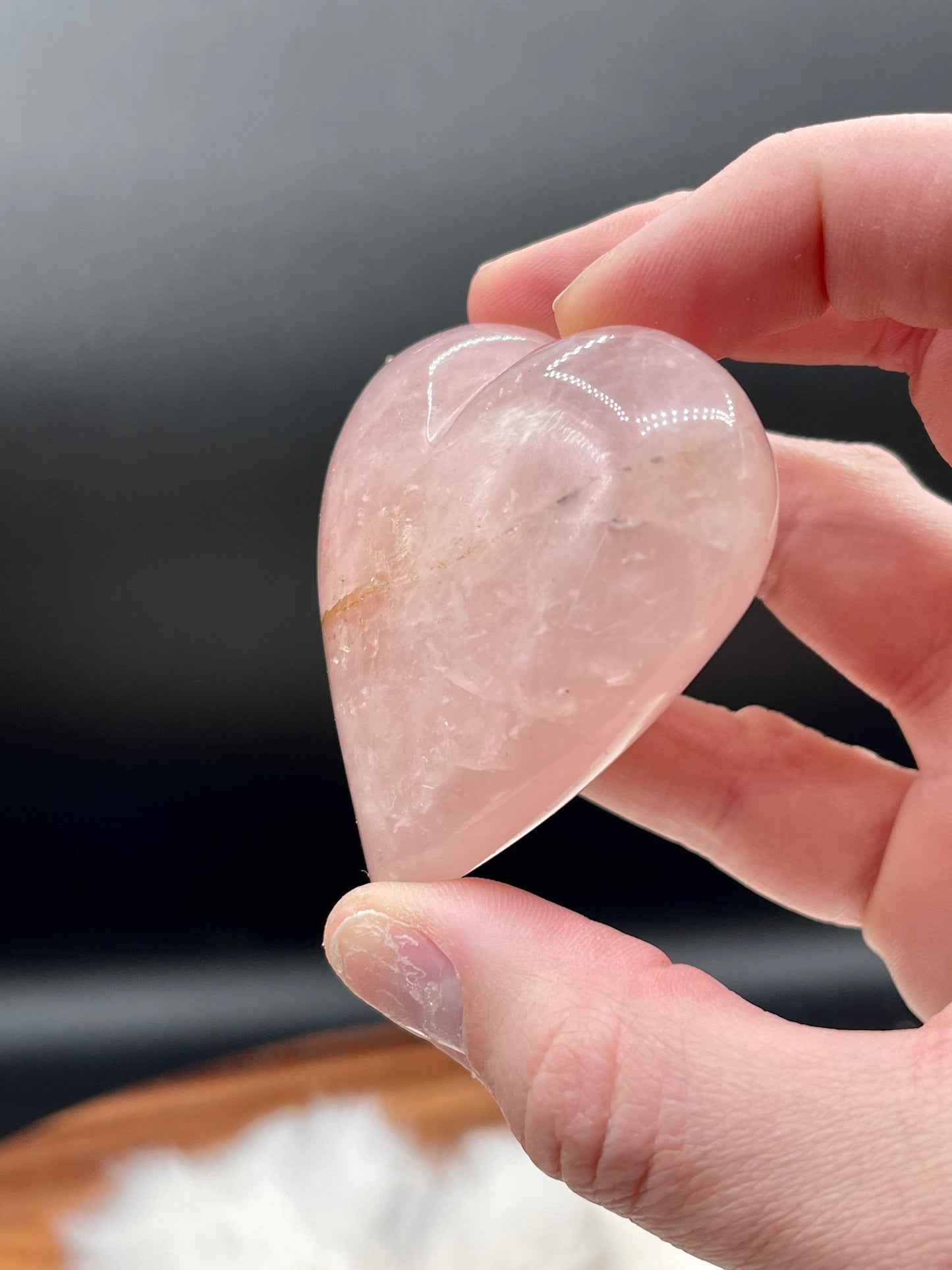 Rose Quartz Hearts