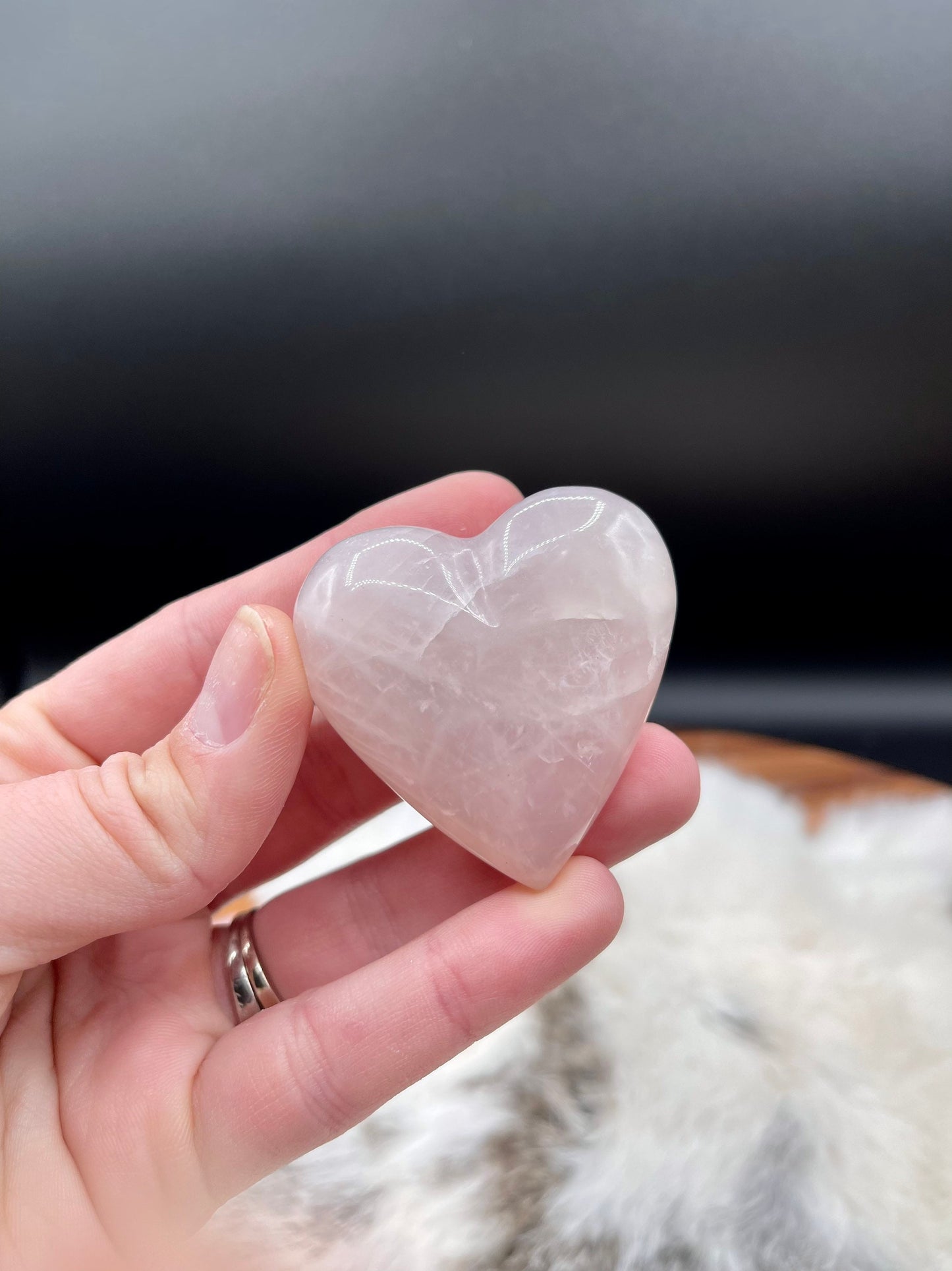 Rose Quartz Hearts