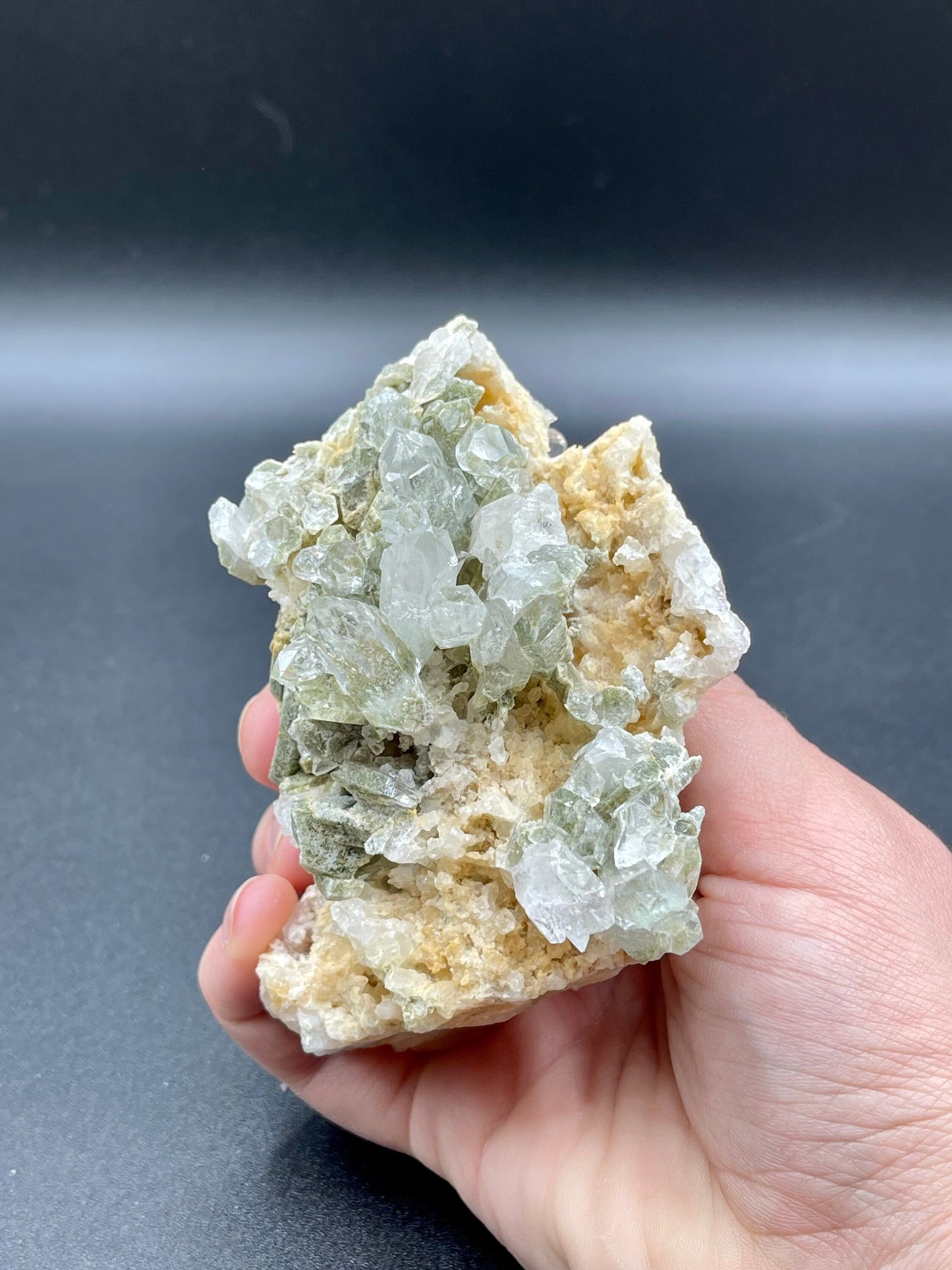 Chlorite and Quartz Matrix