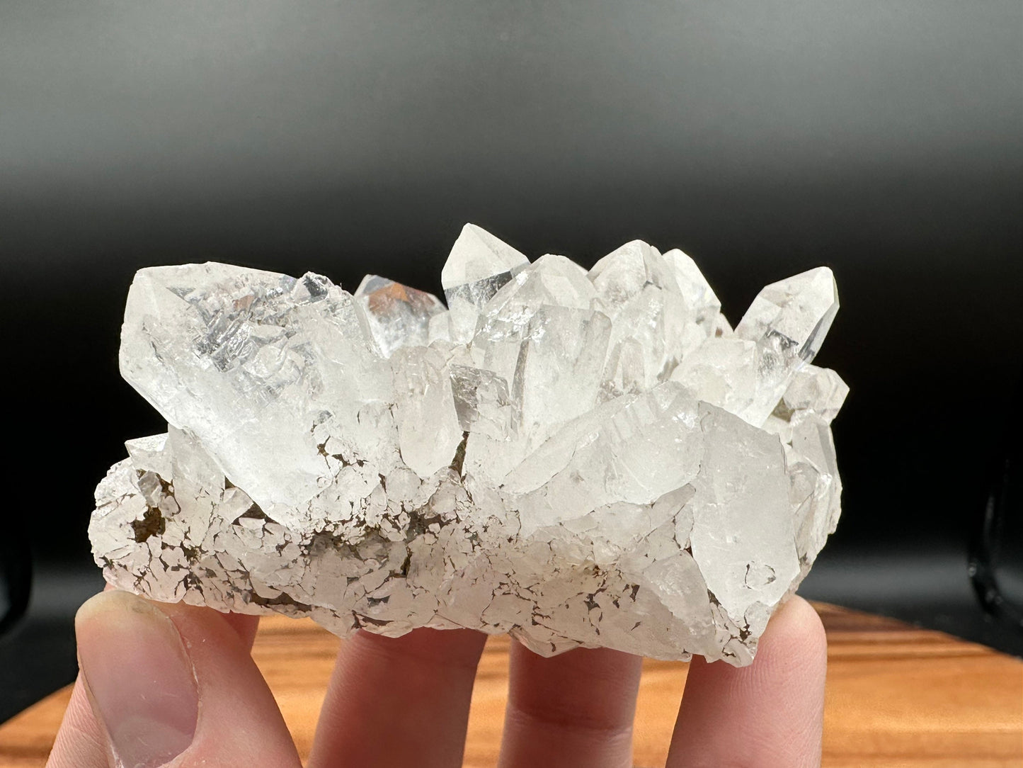 Faden Quartz Cluster with Brookite