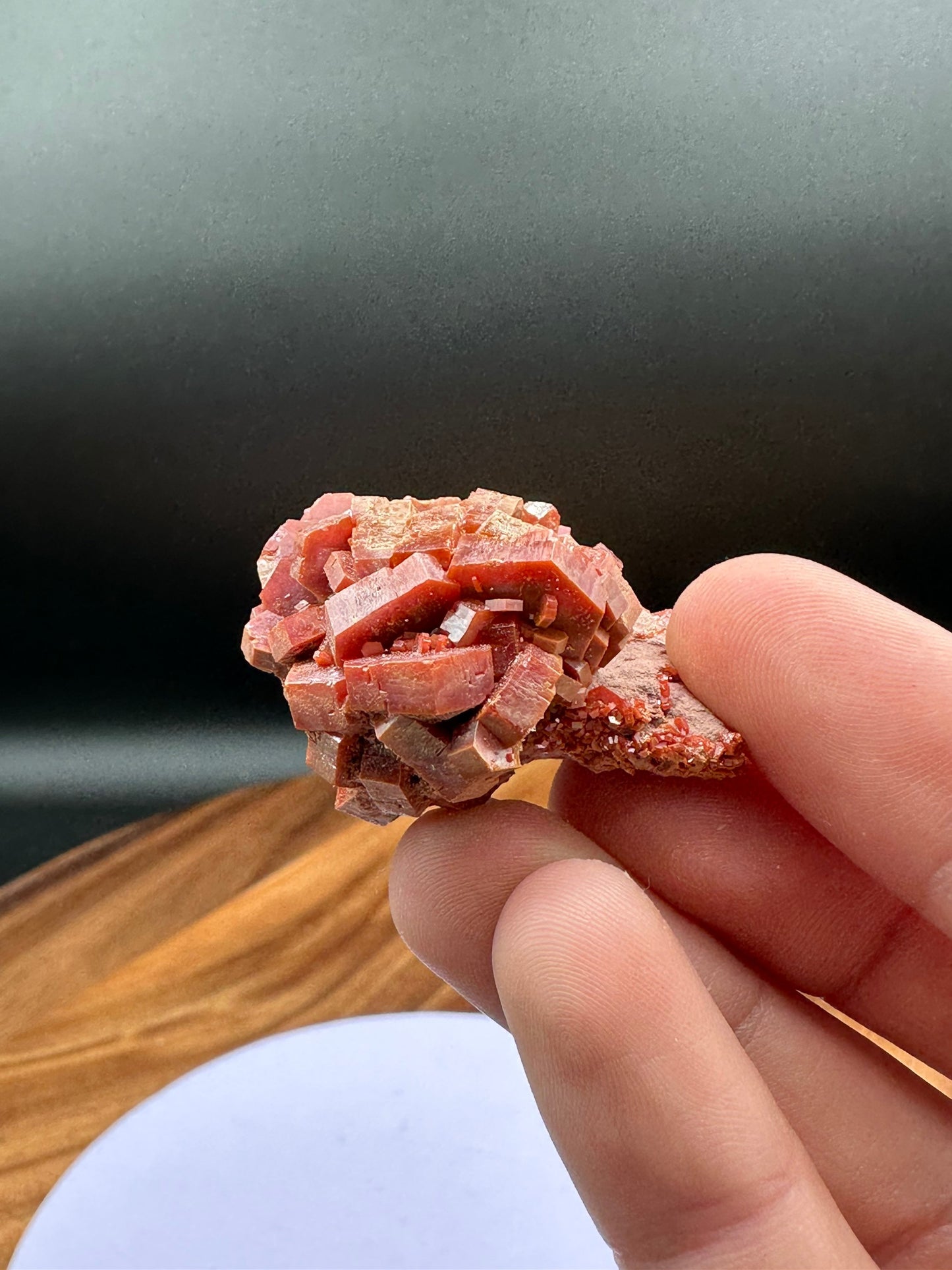 Vanadinite ~ Thick Well Formed Crystals