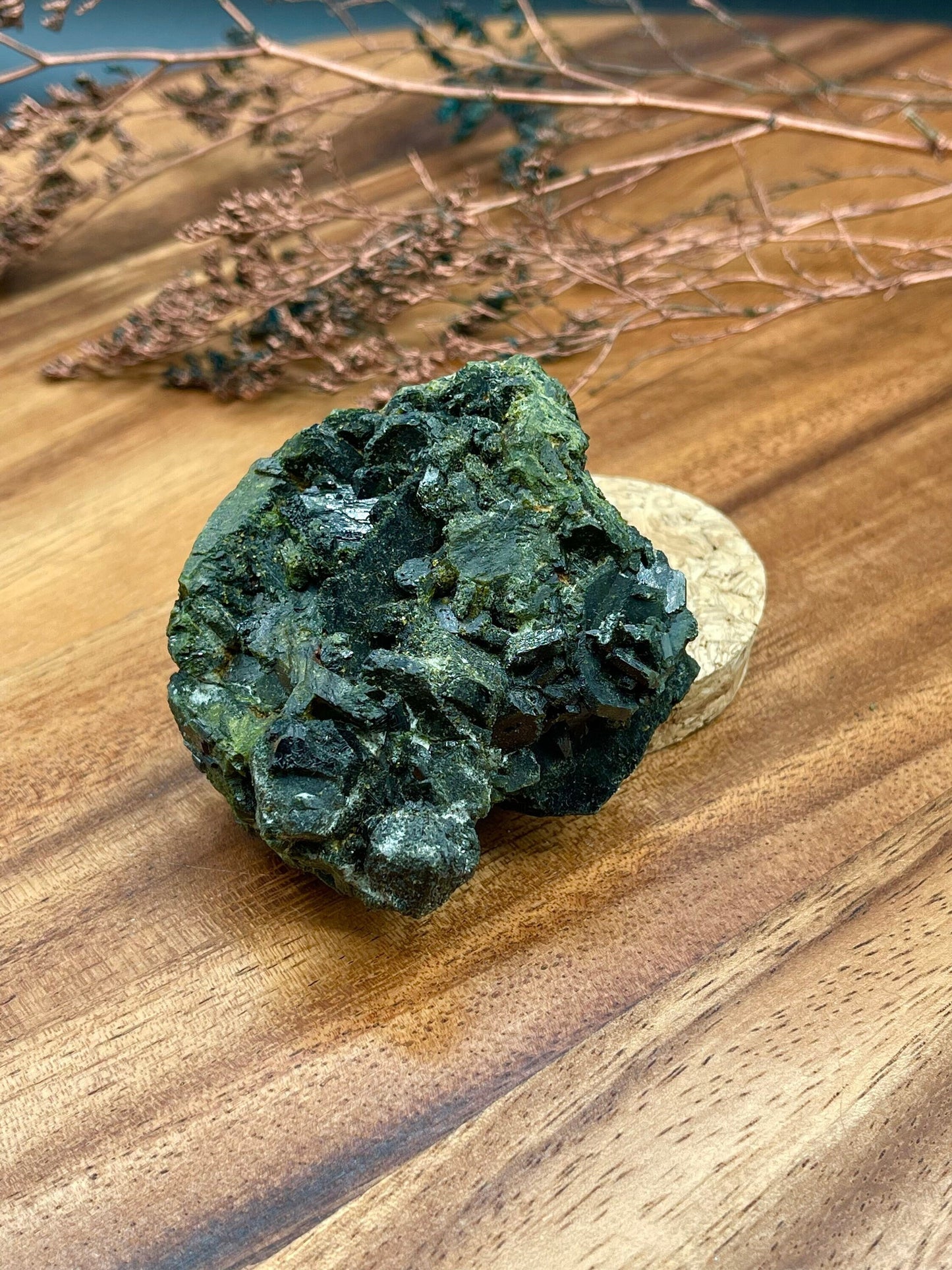 Magnetite and Epidote