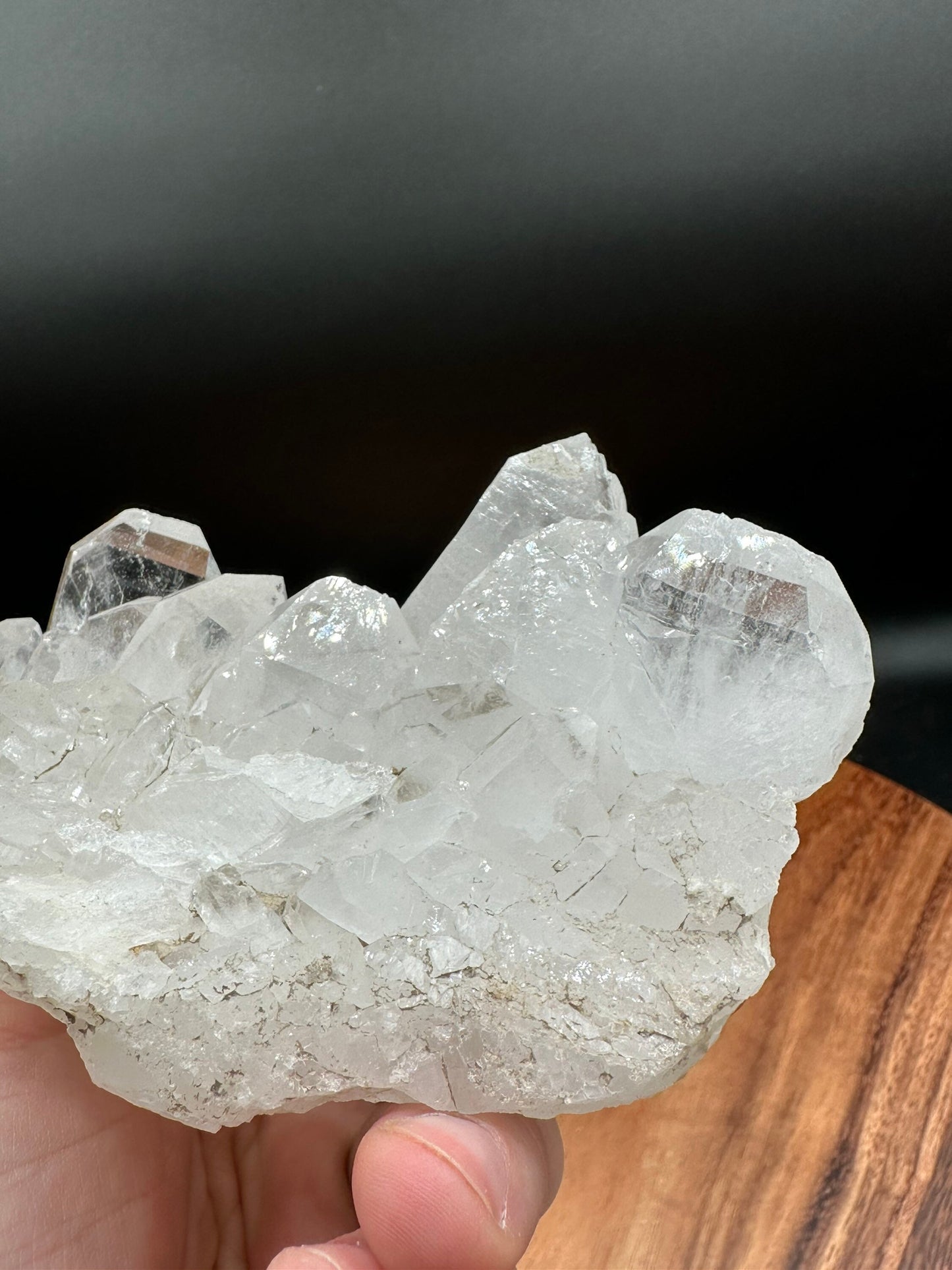 Large Faden Quartz Cluster with Brookite