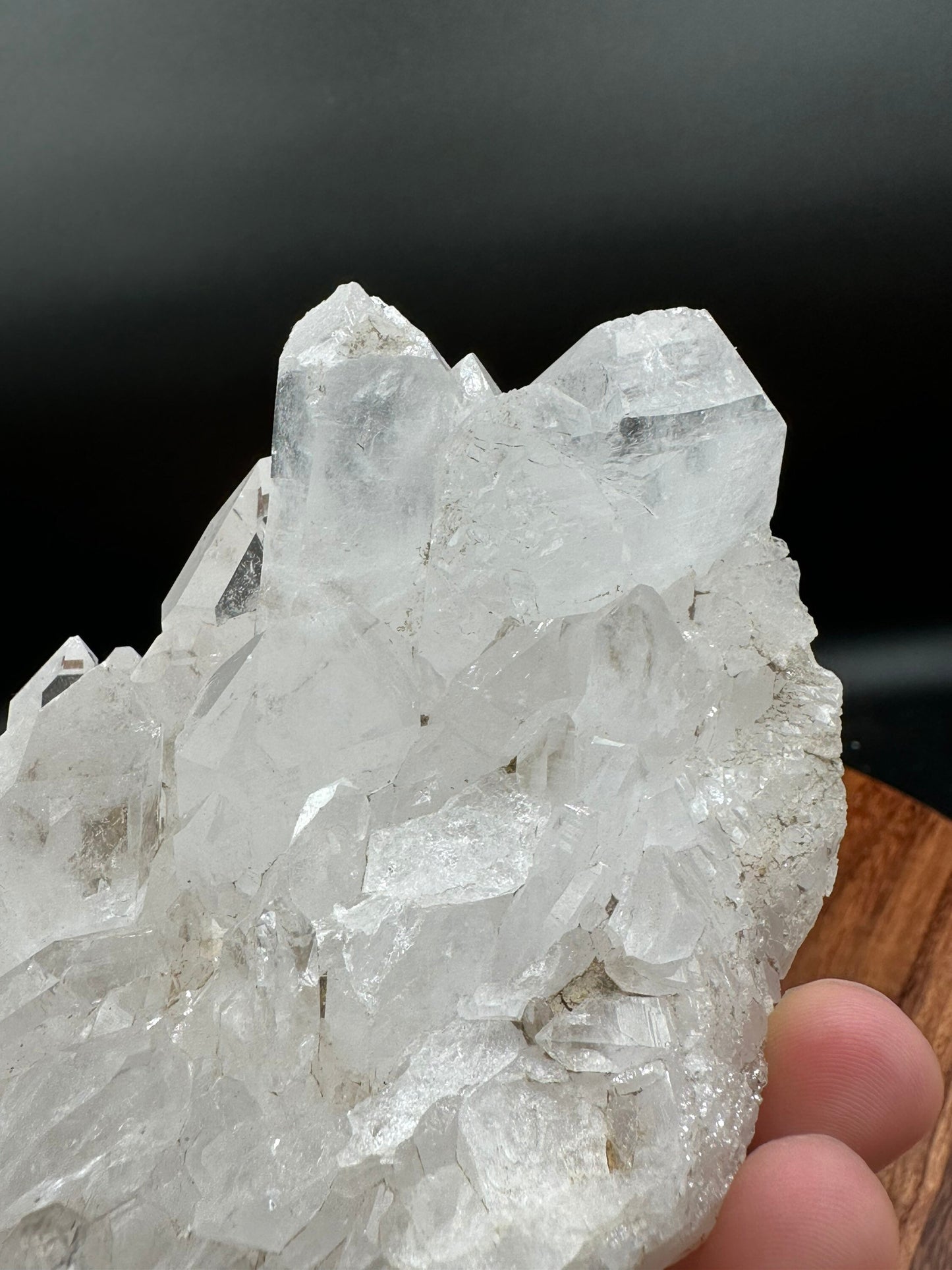 Large Faden Quartz Cluster with Brookite