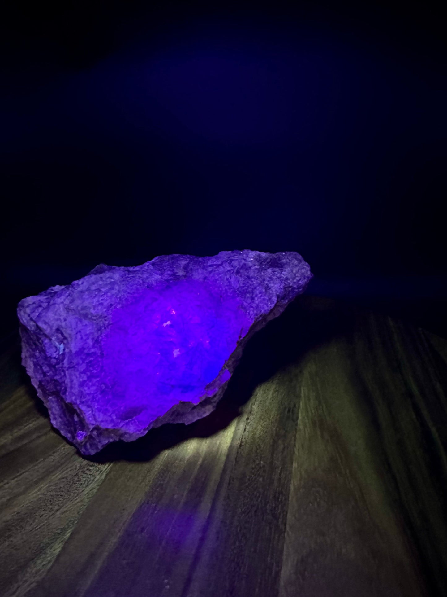 Fluorescent Calcite and Fluorite Specimen with pyrite