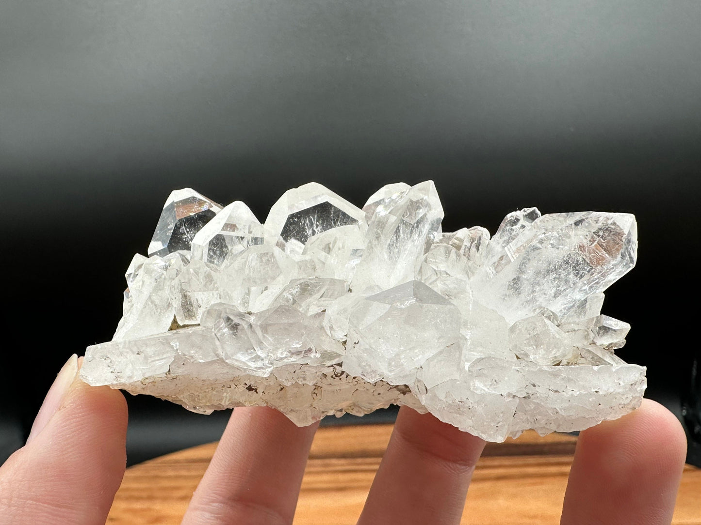 Faden Quartz Cluster with Brookite