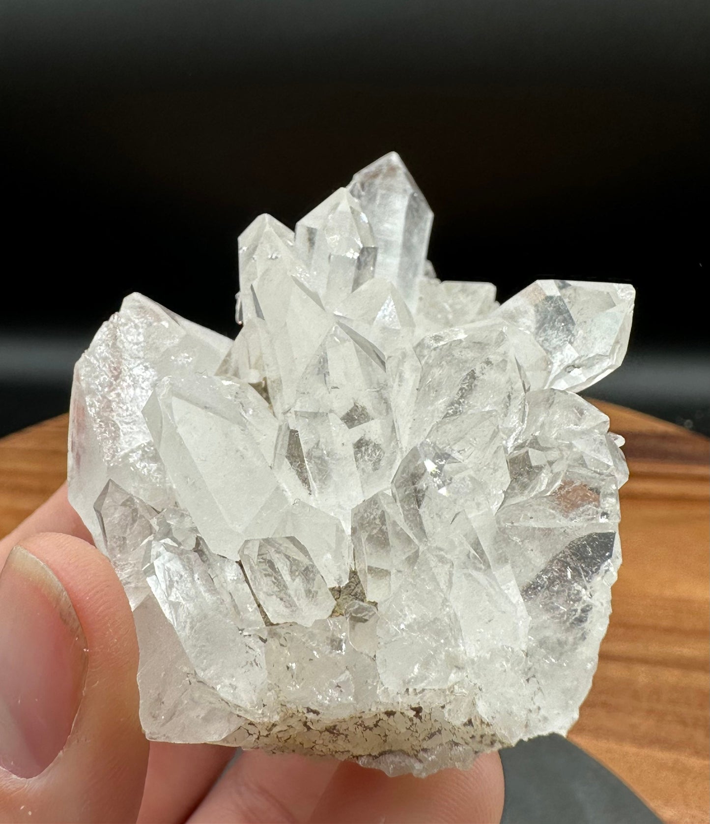 Faden Quartz Cluster with Brookite