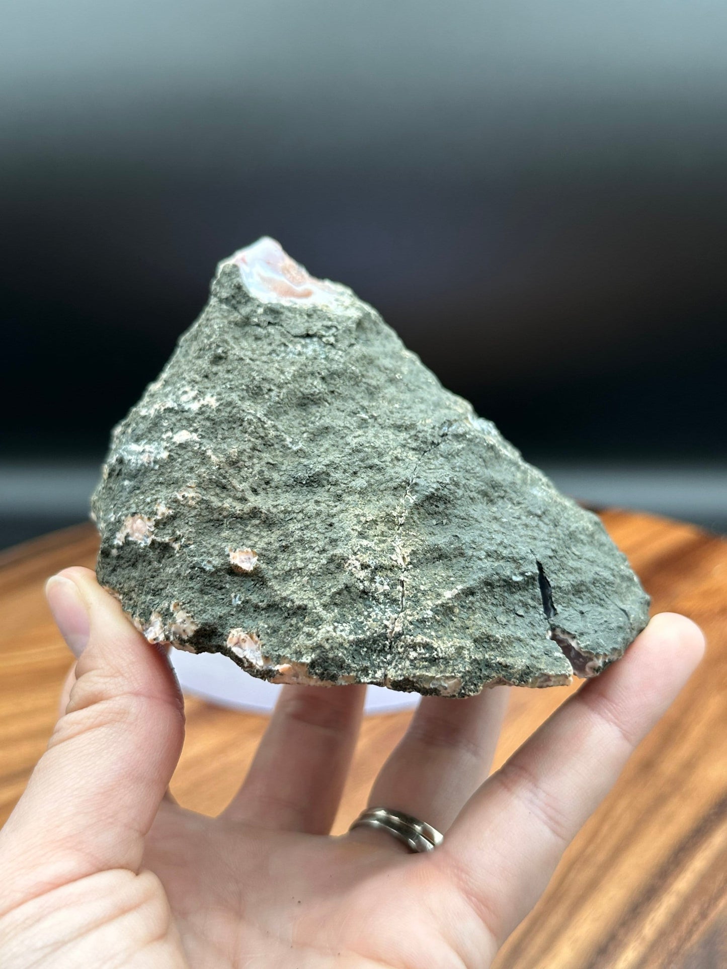 Pink Amethyst Stalactites Geode