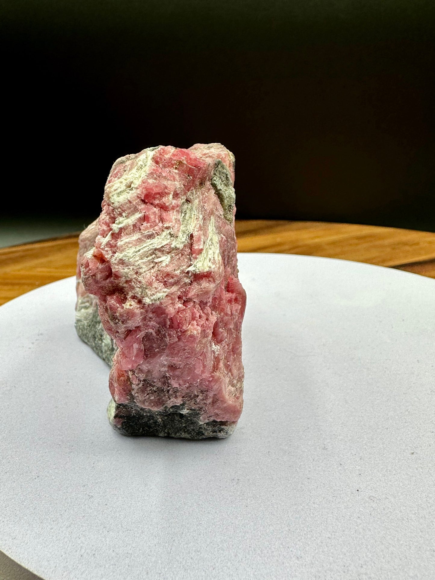 Grade AA Rough Rhodonite with Amphibole, Cummingtonite and other Minerals