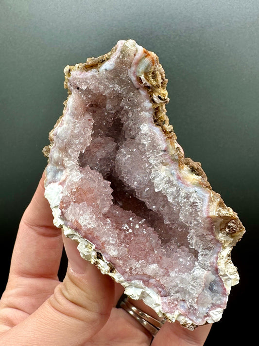 Entire Pink Amethyst Geode